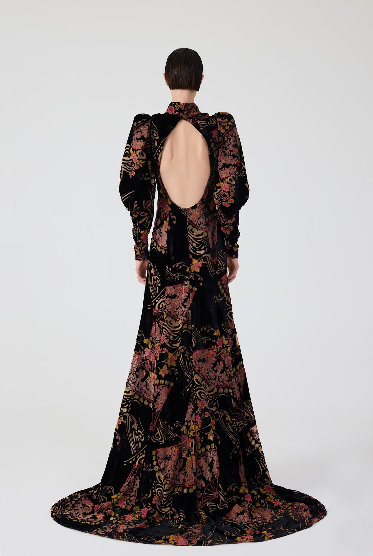 Haleia Fleur Eventail Maxi Dress