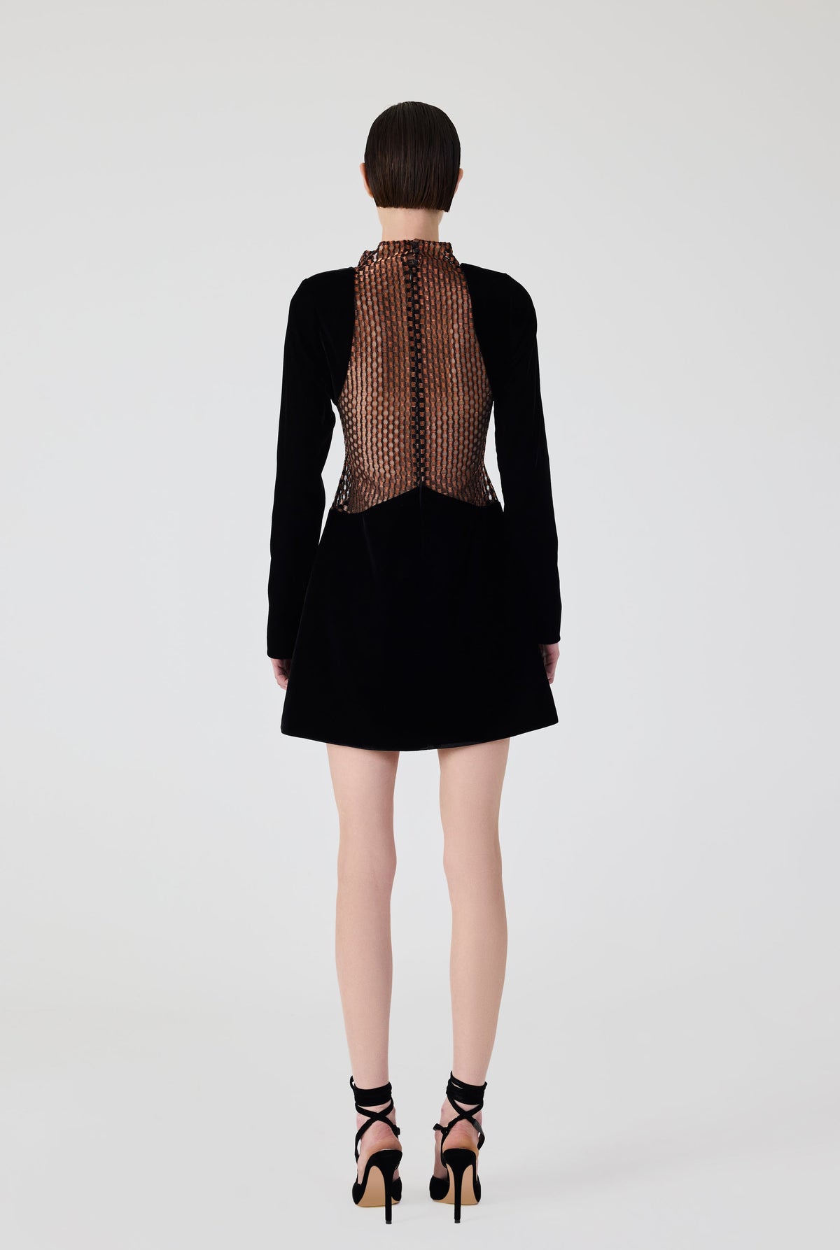 Haleia Velvet Mini Dress