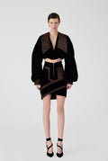 Haleia Velvet Crop Jacket