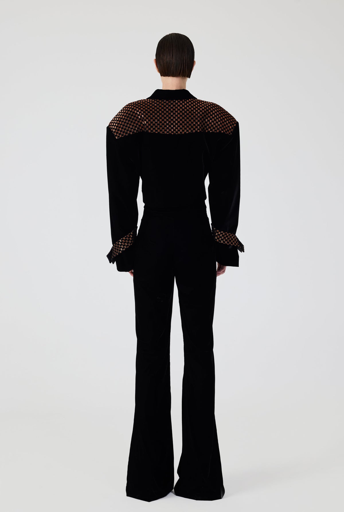 Haleia Velvet Oversize Jacket