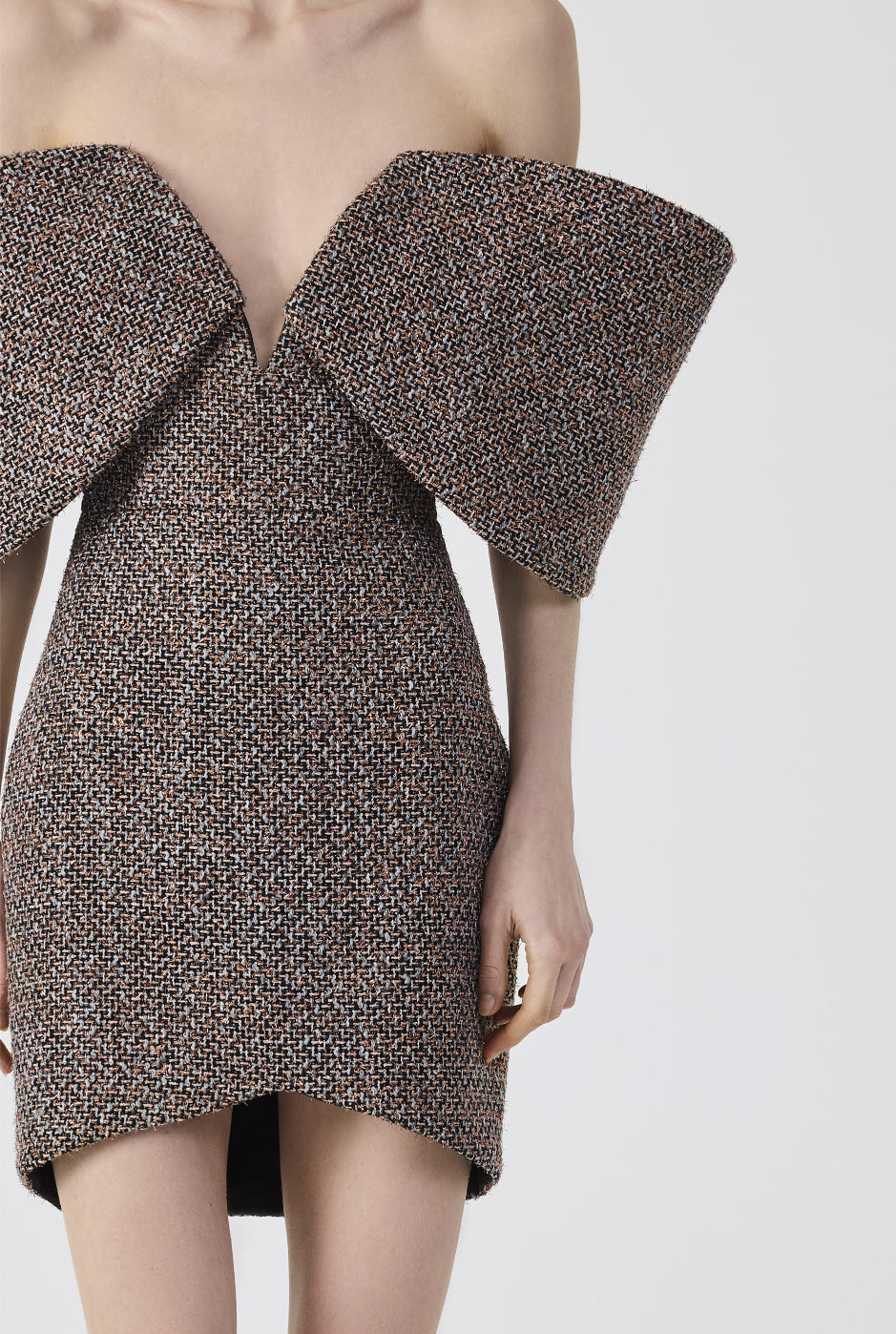 Haleia Tweed Mini Dress