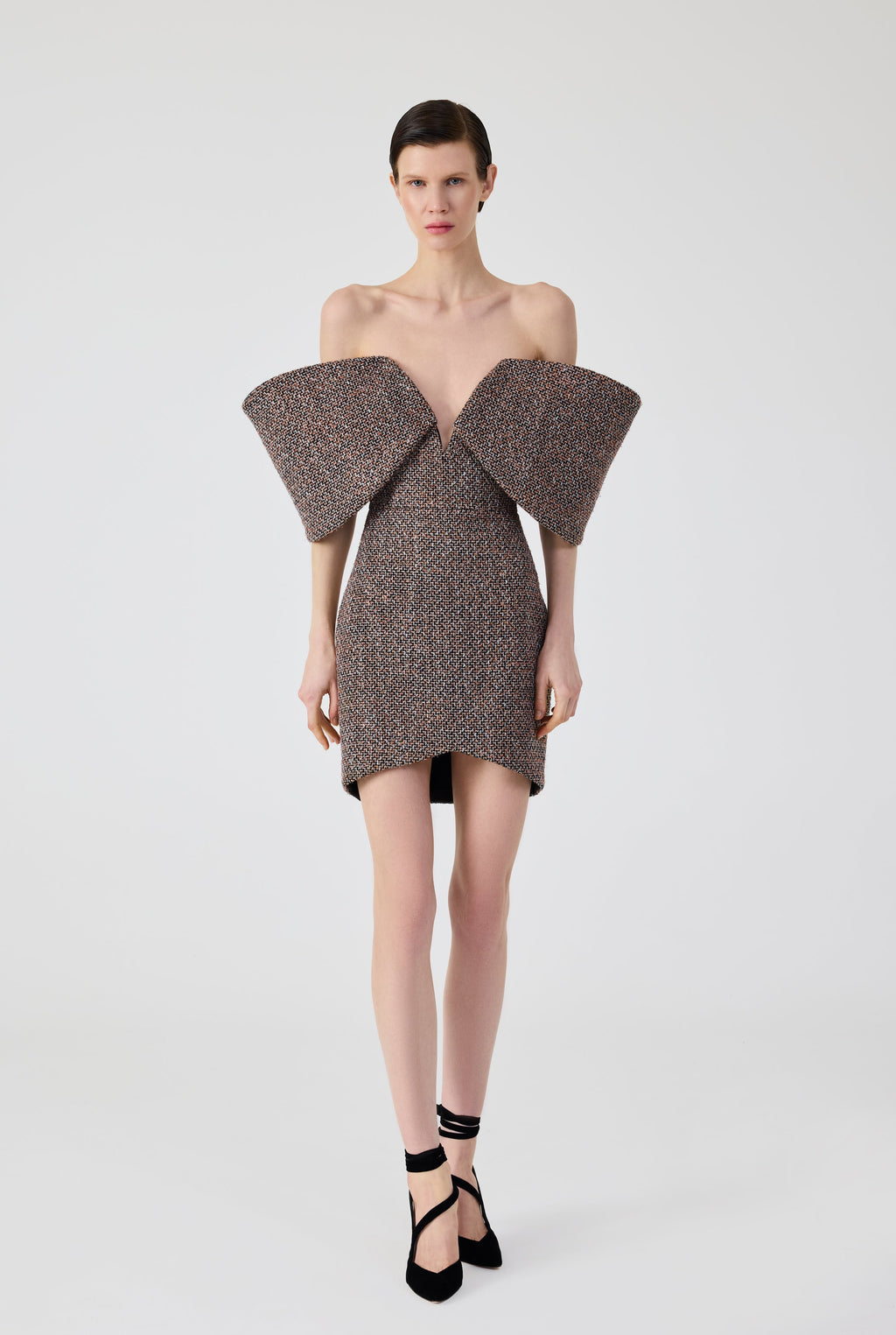 Haleia Tweed Mini Dress