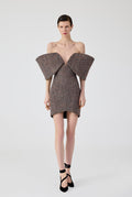 Haleia Tweed Mini Dress