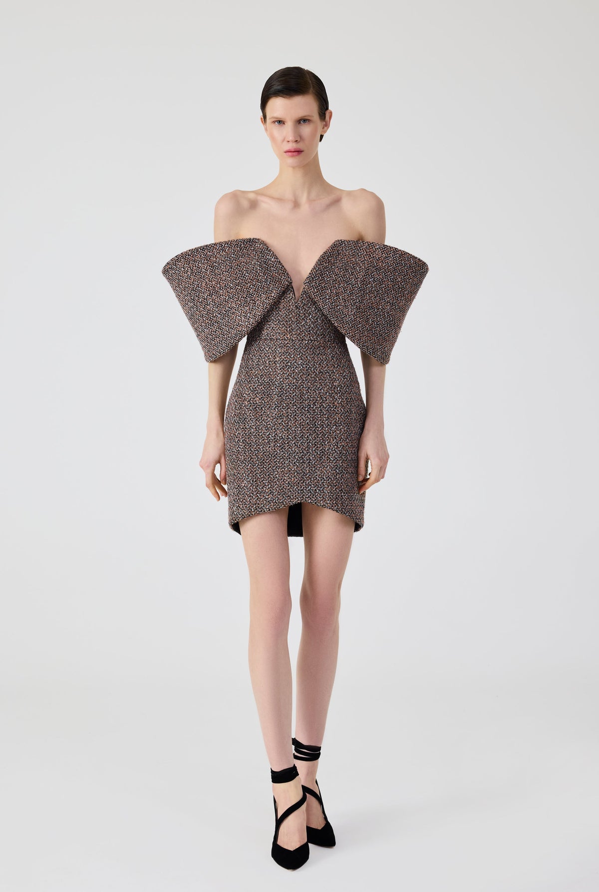 Haleia Tweed Mini Dress