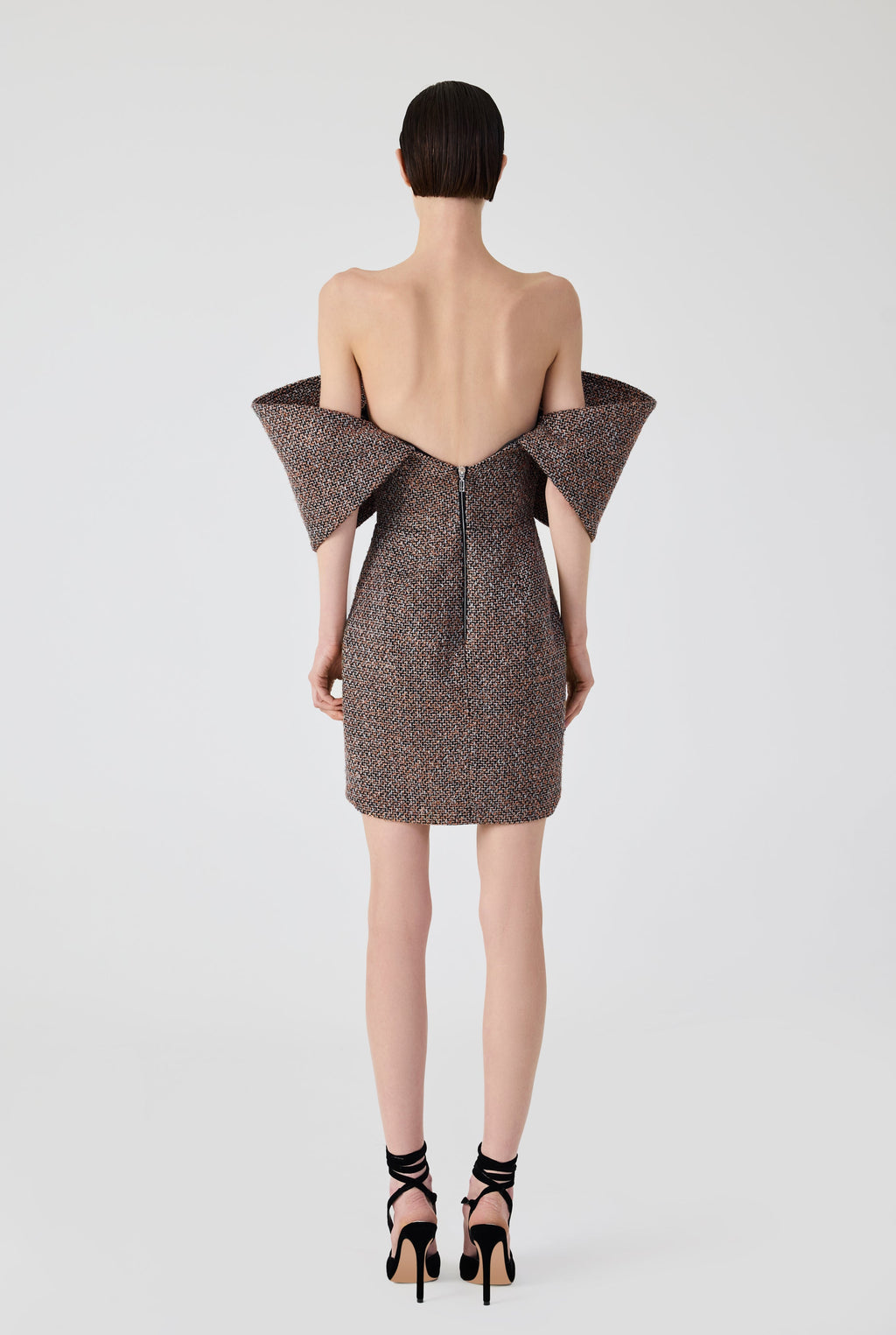 Haleia Tweed Mini Dress