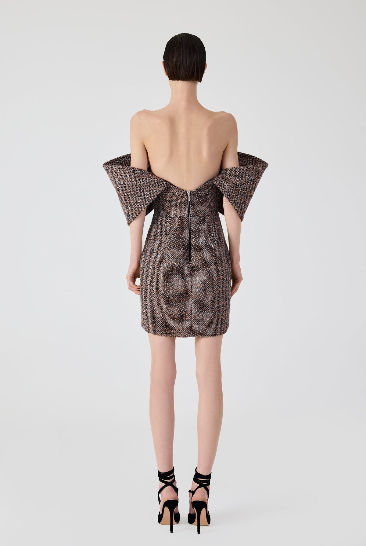Haleia Tweed Mini Dress