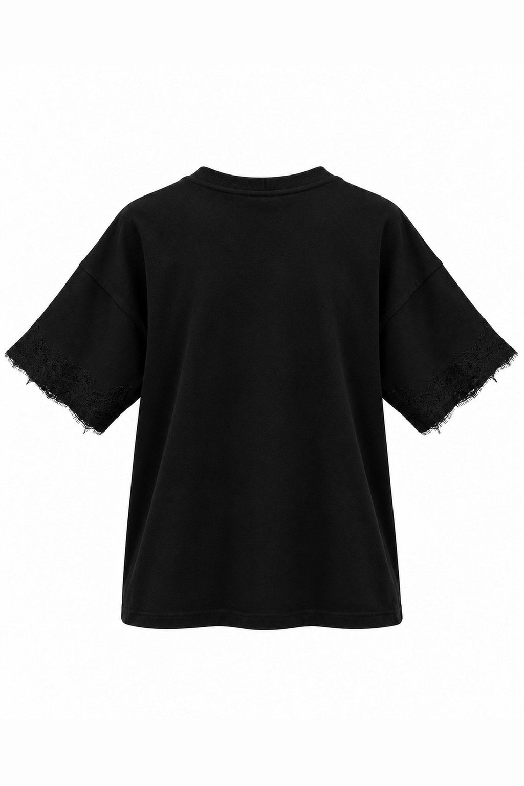 Utopian Dantel Detaylı Regular T-Shirt görünüm 3