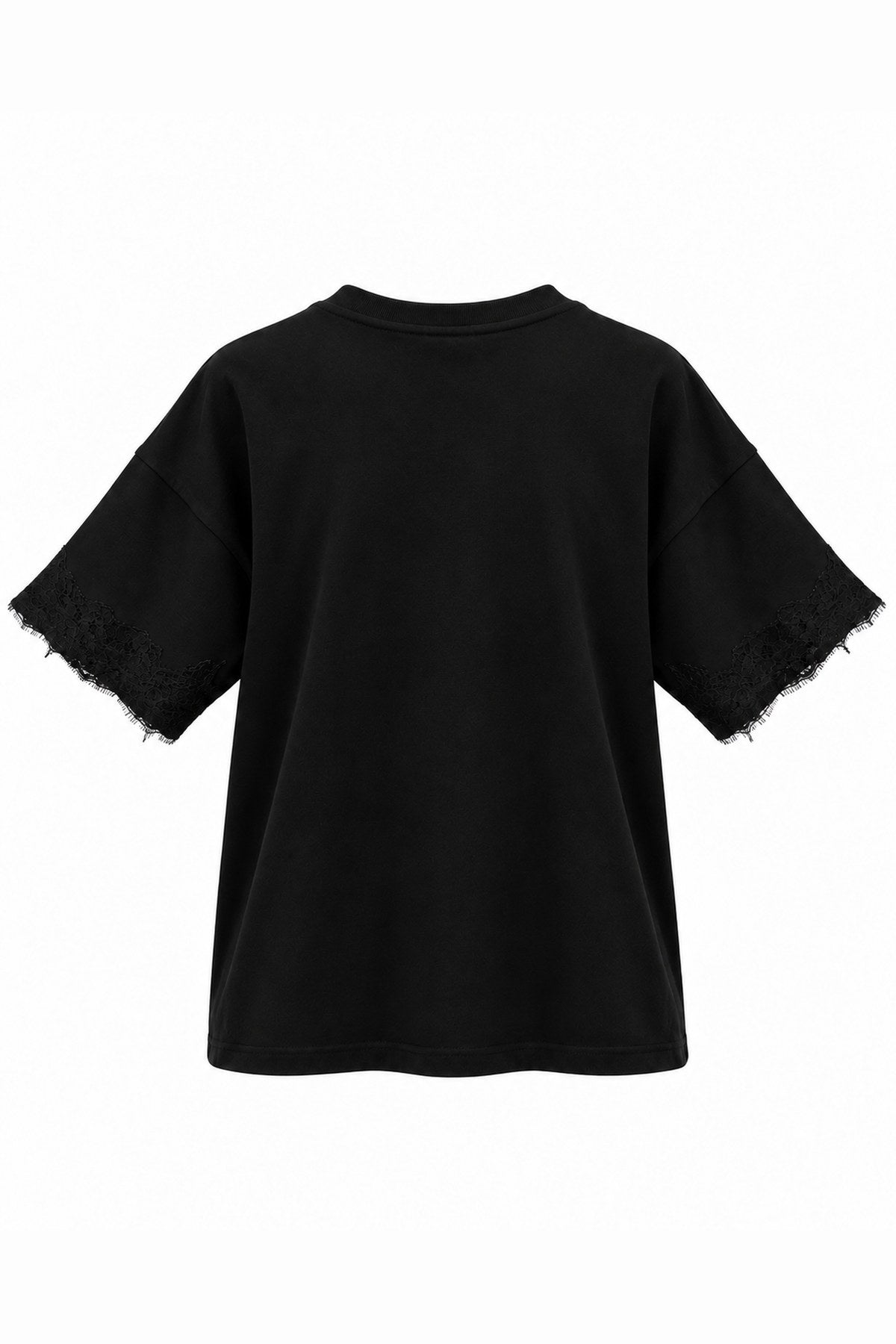 Utopian Dantel Detaylı Regular T-Shirt görünüm 3