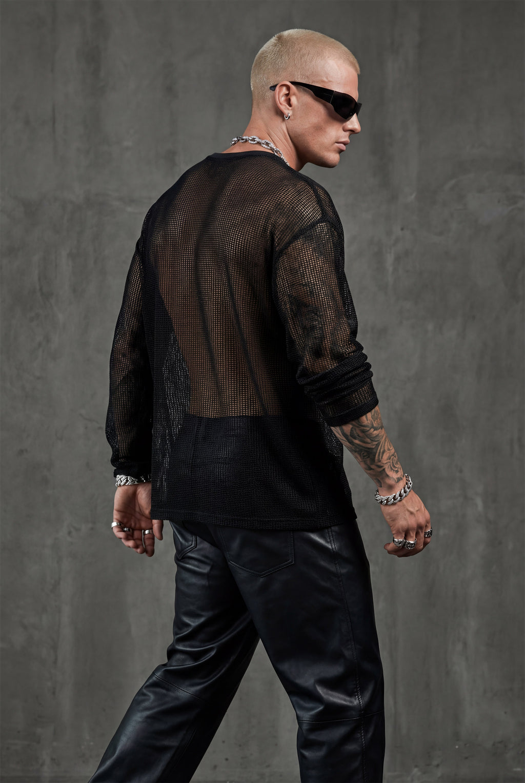 Piel Transparan File Oversize Unisex Sweat Shirt