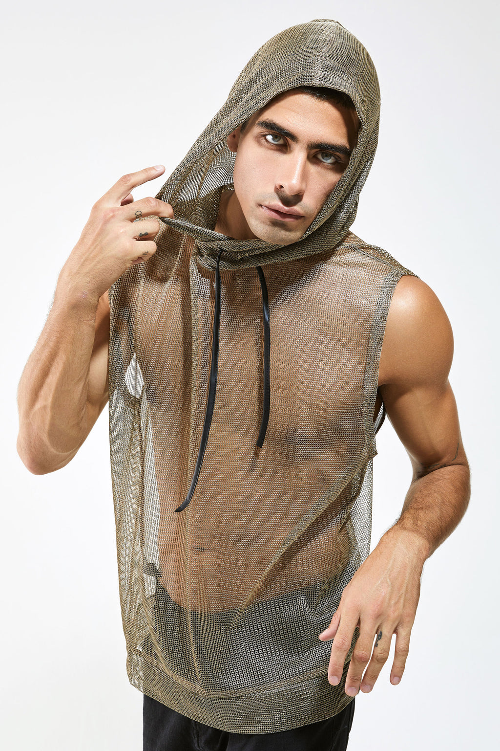 Piel Arena Kopüşonlu File Atlet