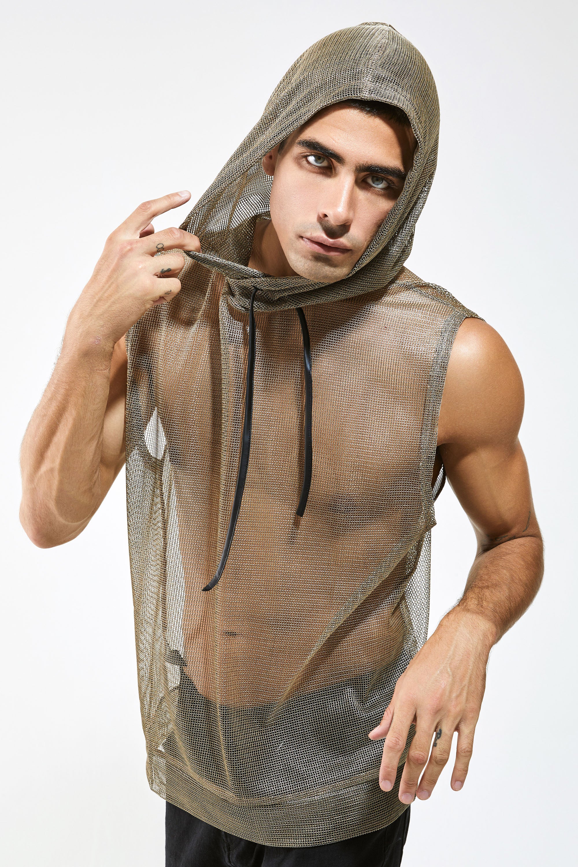 Piel Arena Kopüşonlu File Atlet