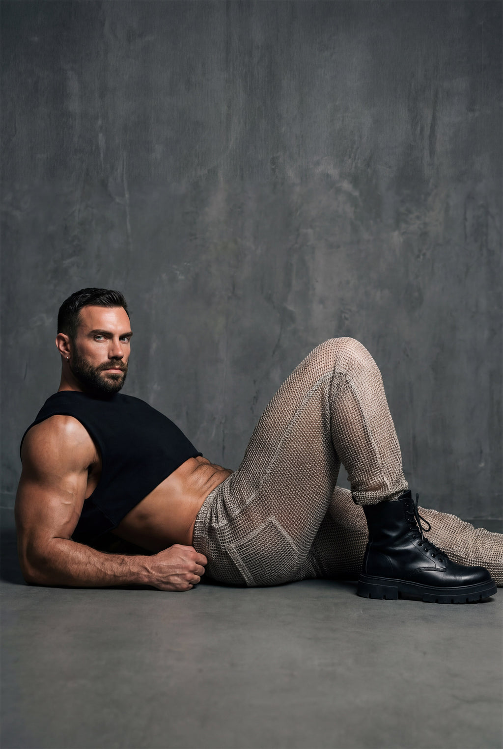 Piel Transparan Jogger Pantolon