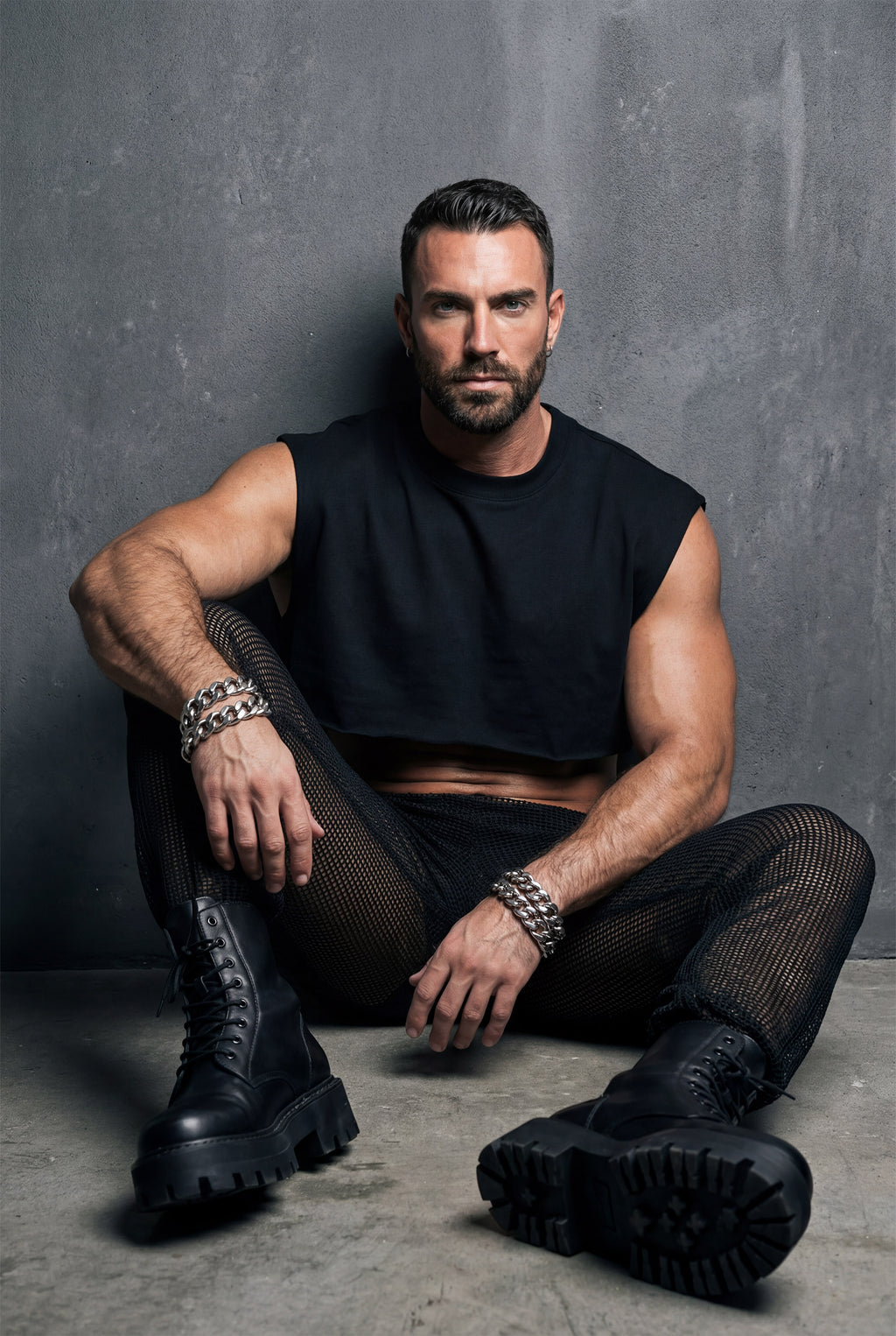 Piel Transparan Jogger Pantolon