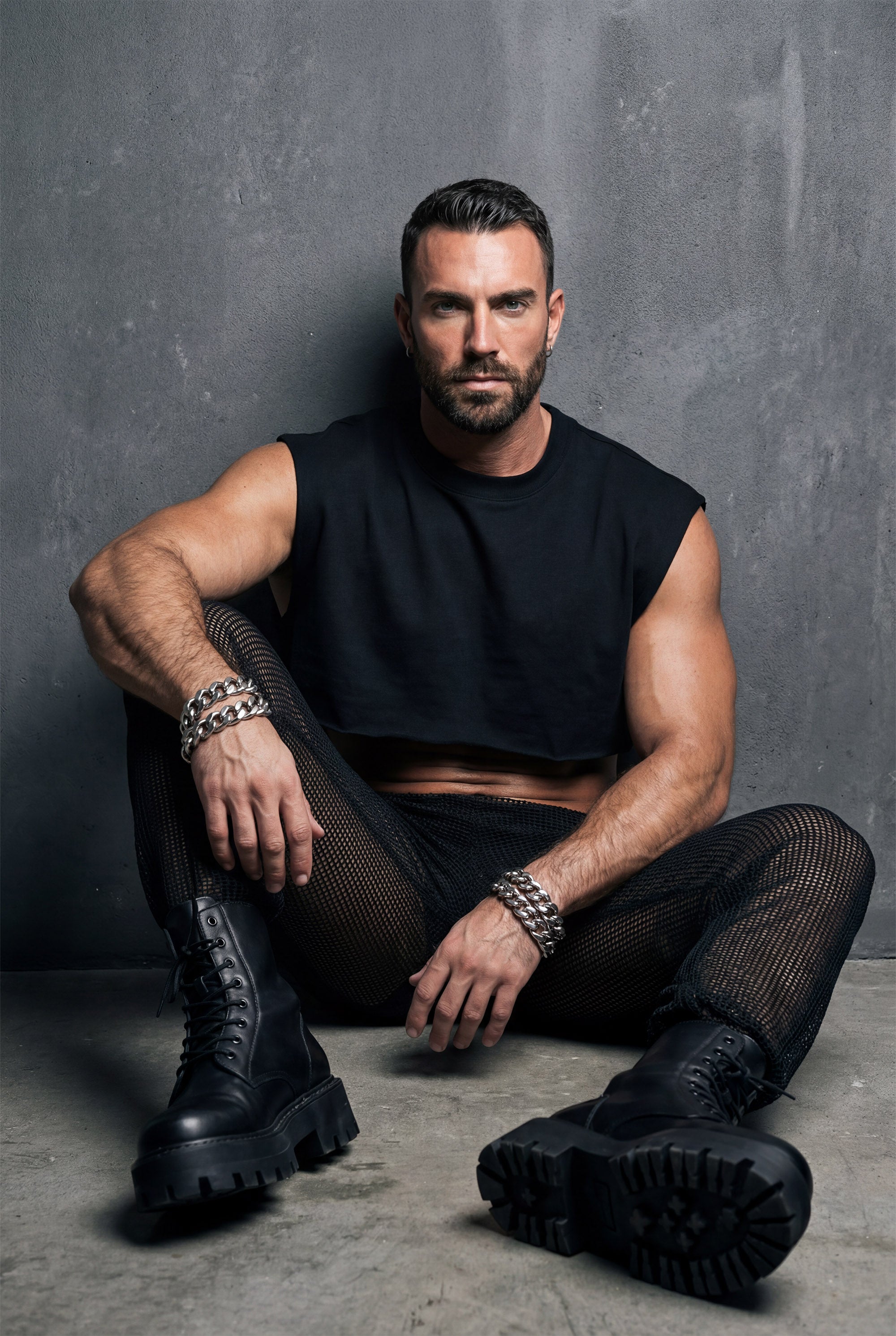 Piel Transparan Jogger Pantolon