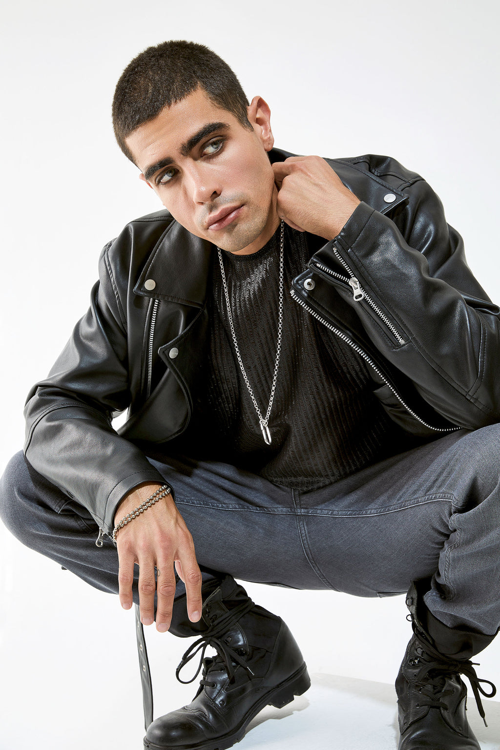 Piel Dark Web Kolsuz Saten Atlet