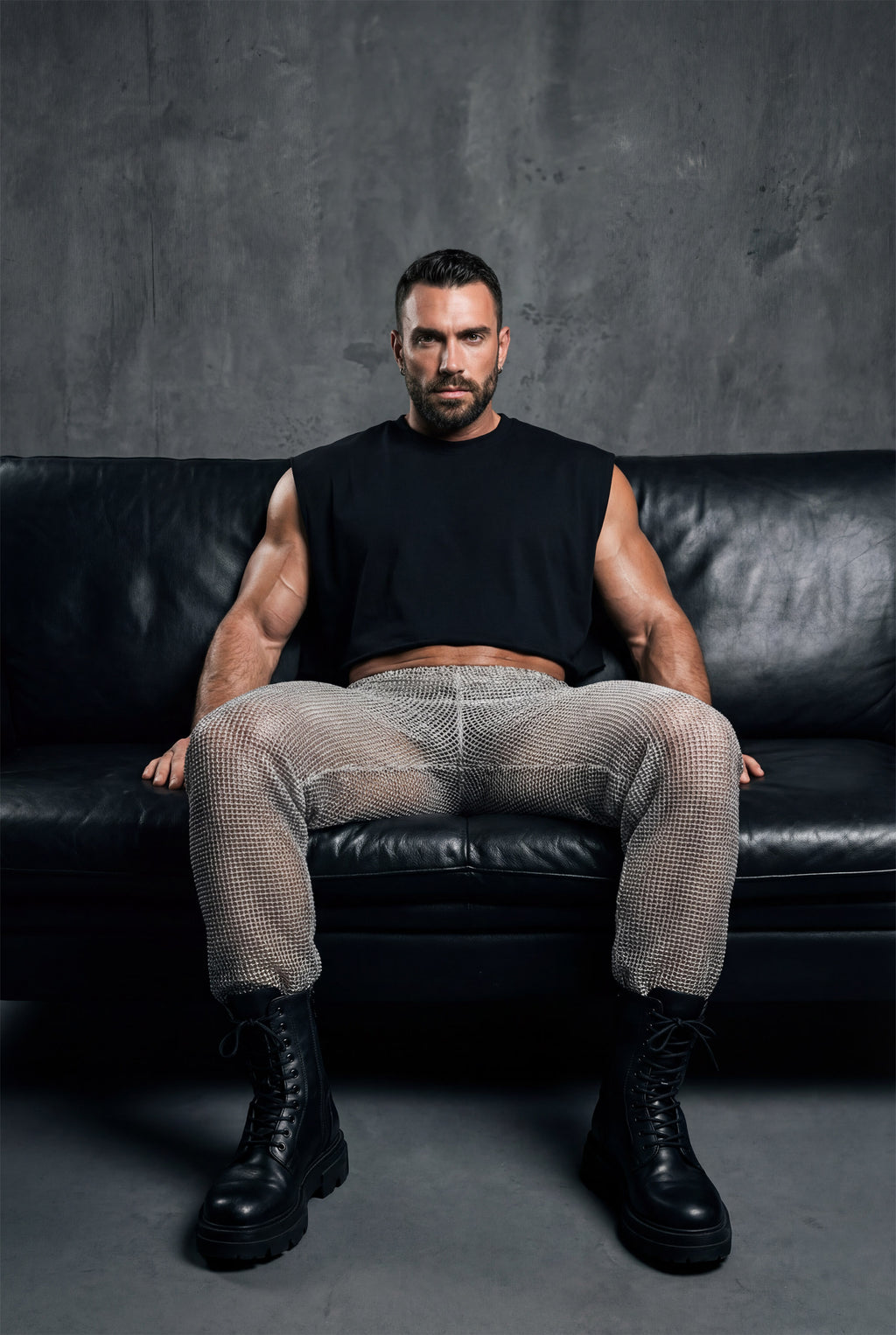 Piel Transparan Jogger Pantolon