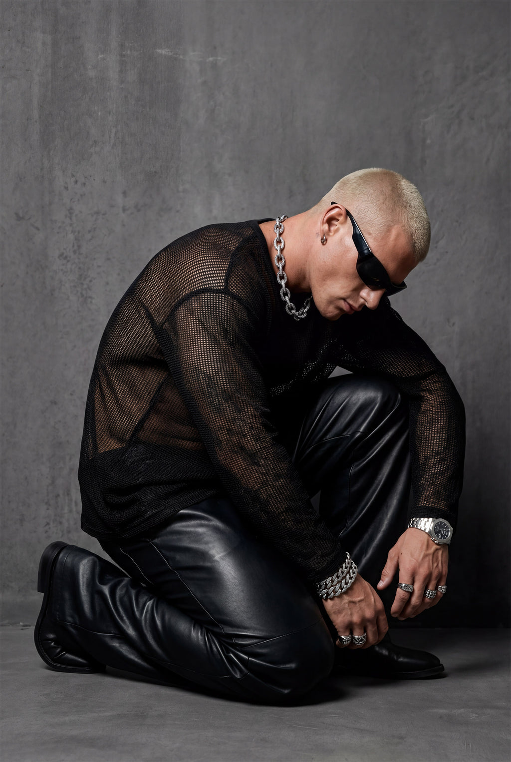 Piel Transparan File Oversize Unisex Sweat Shirt