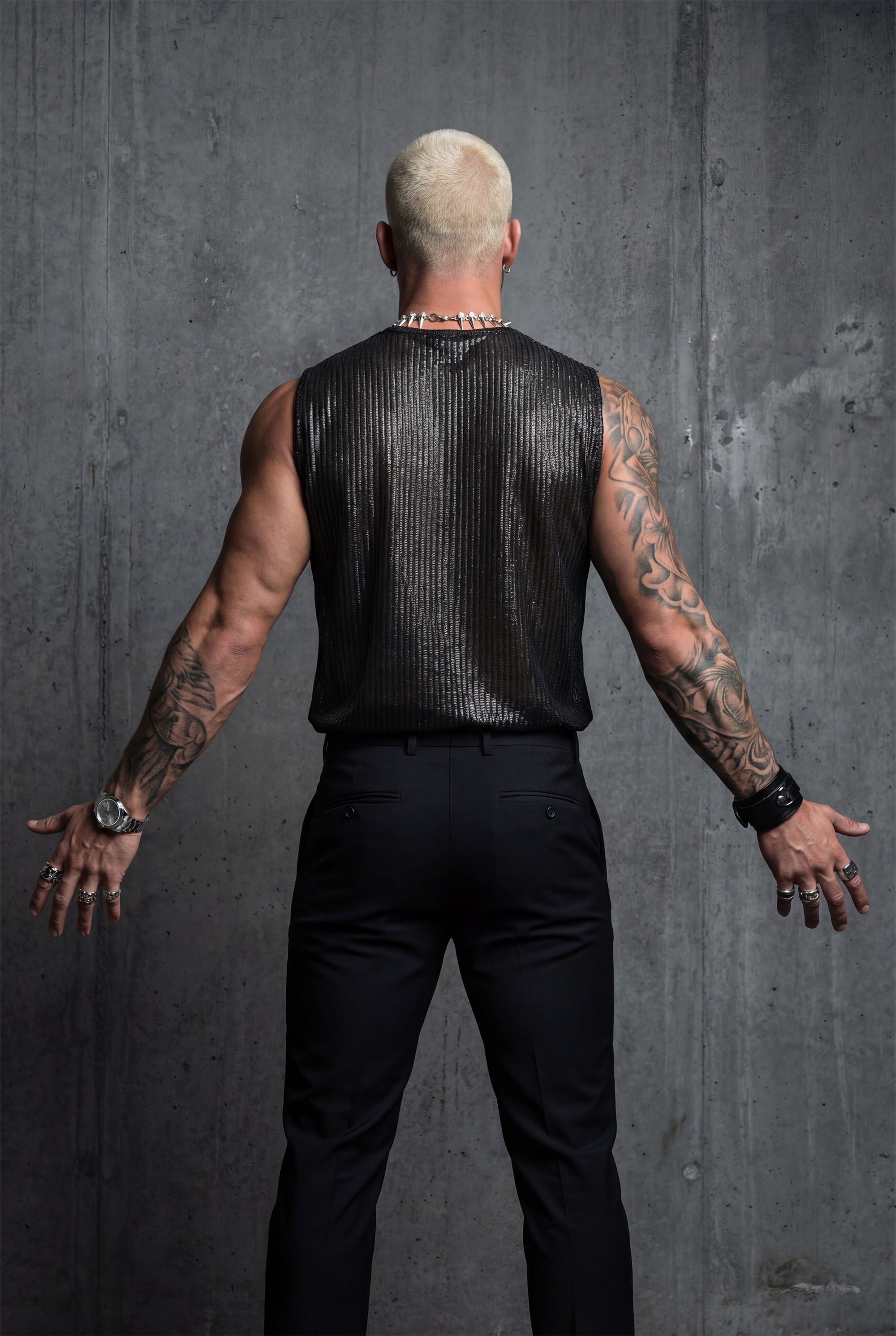 Piel Dark Web Kolsuz Saten Atlet