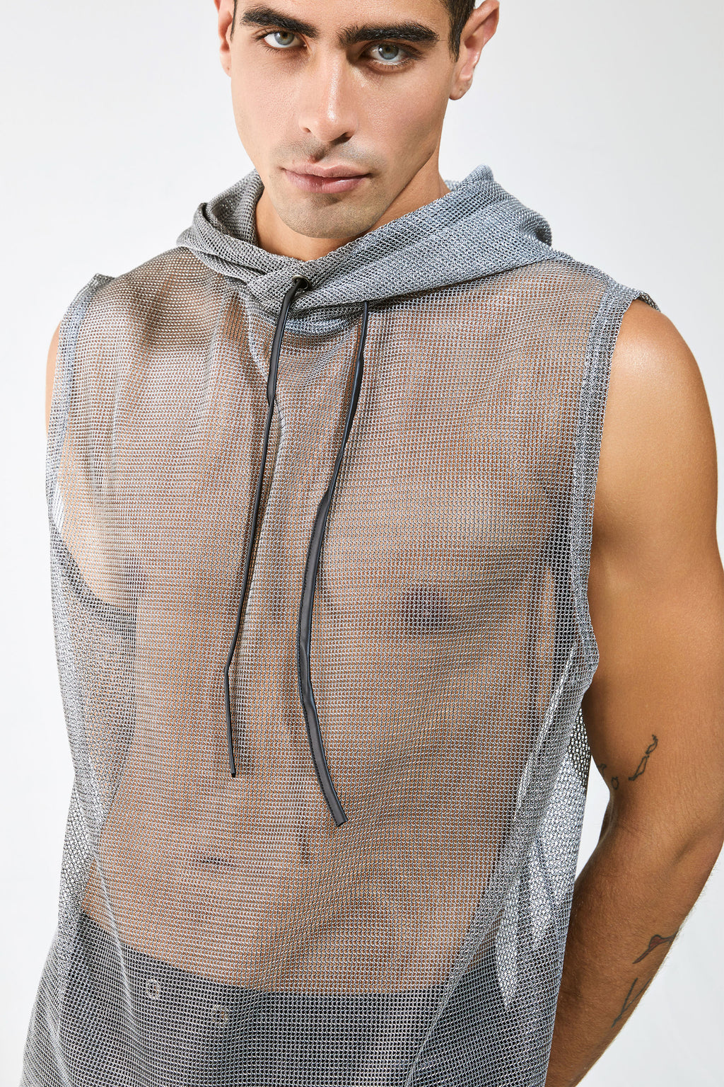 Piel Arena Kopüşonlu File Atlet