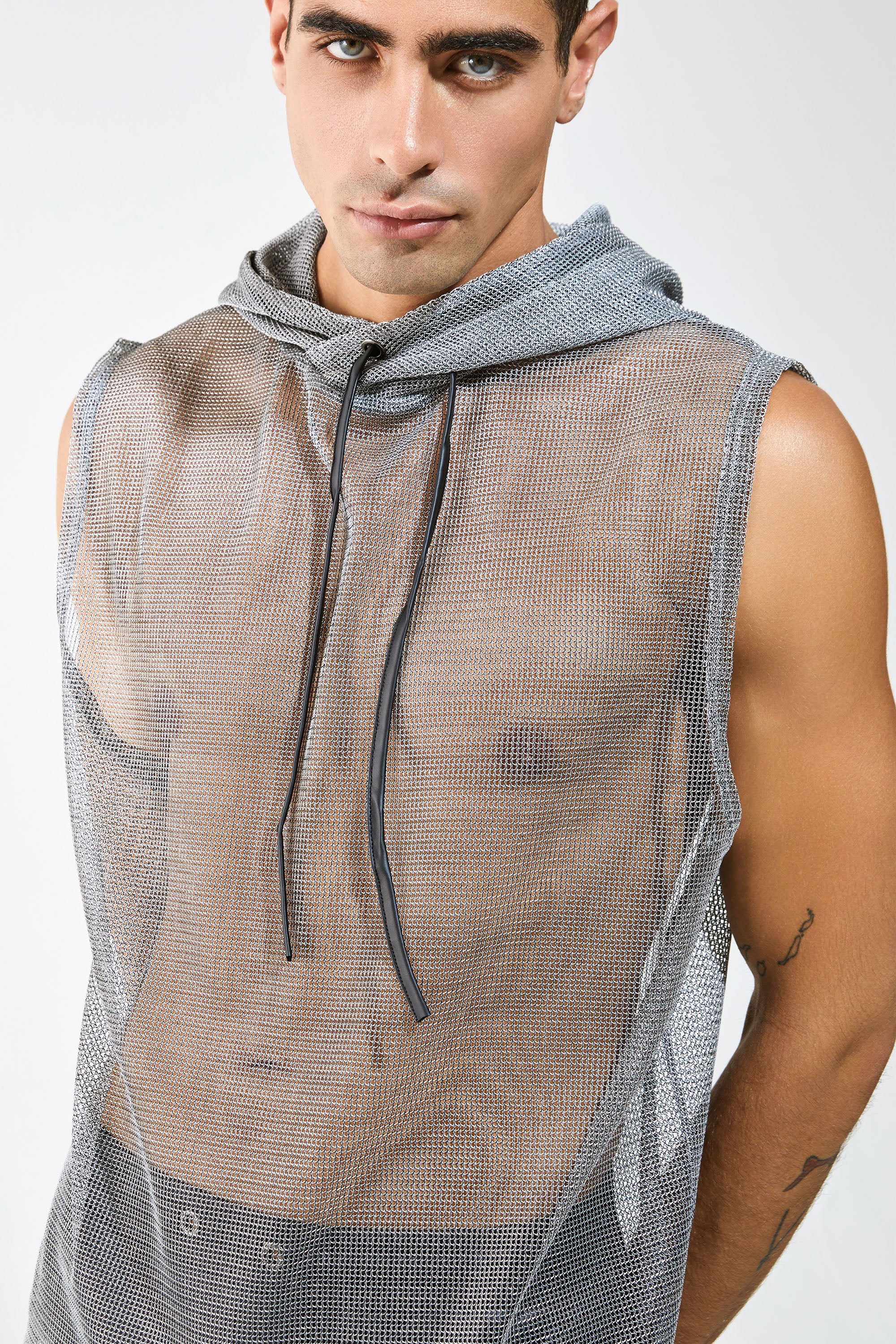 Piel Arena Kopüşonlu File Atlet