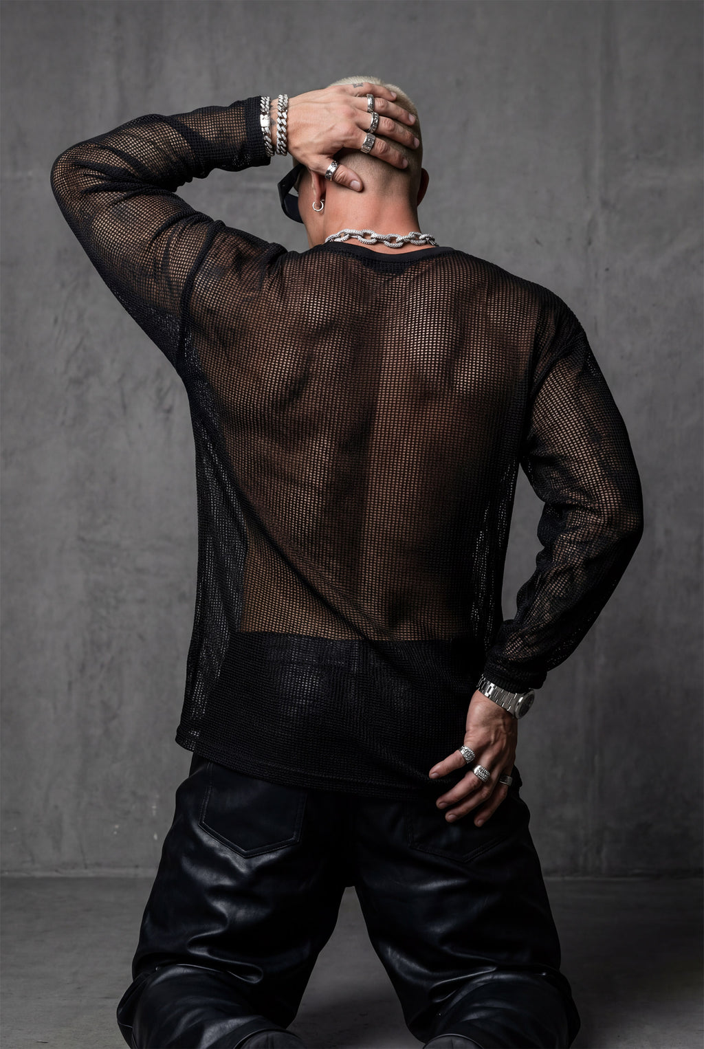 Piel Transparan File Oversize Unisex Sweat Shirt