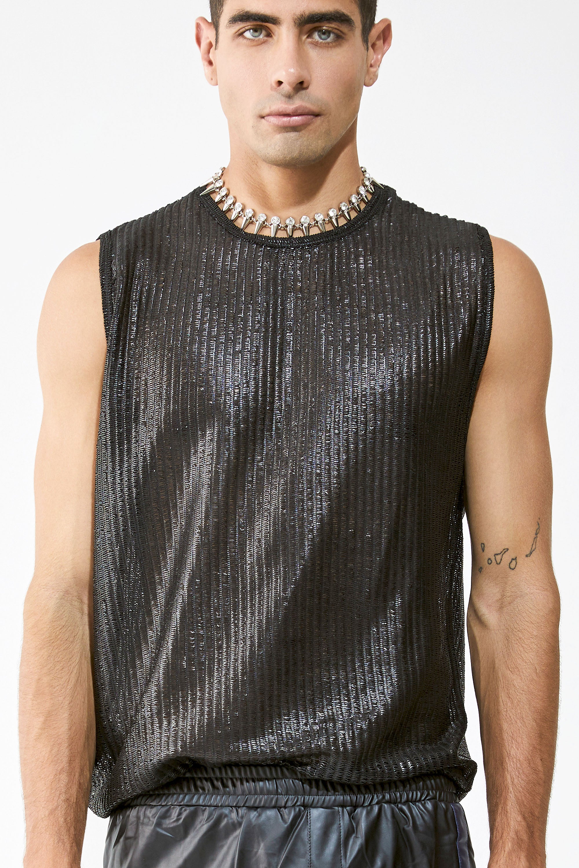 Piel Dark Web Kolsuz Saten Atlet