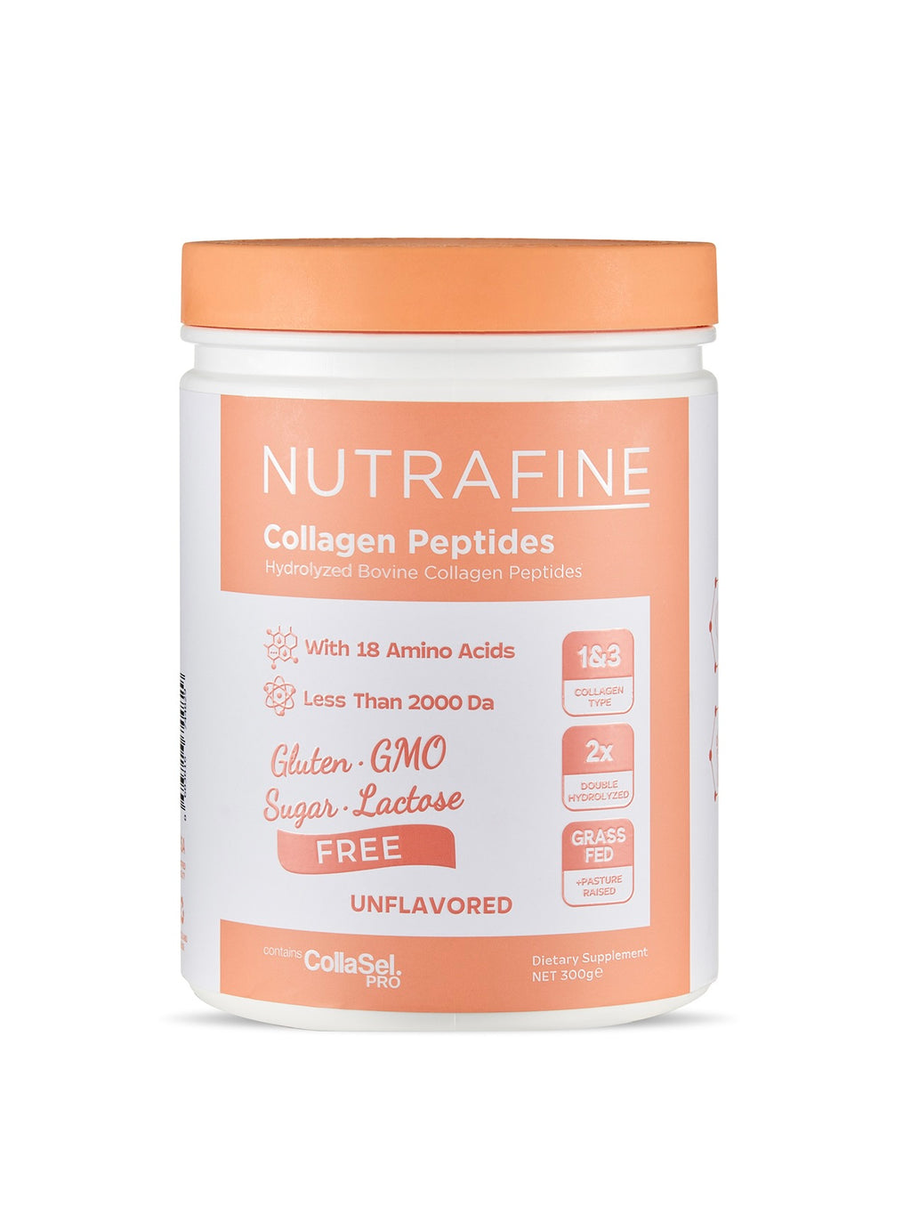 Nutrafine Kolajen Peptidleri 10.000 mg 300 Gr
