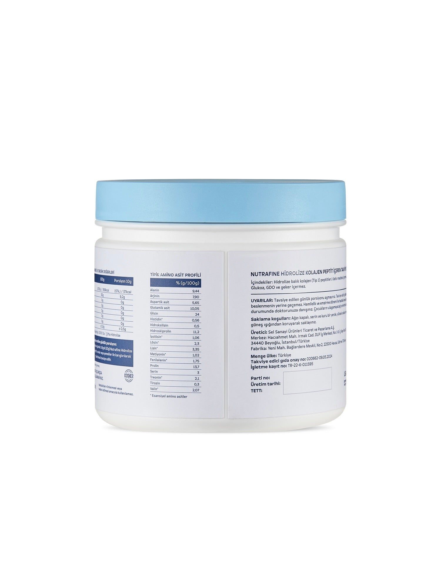 Nutrafine Marine Kolojen Peptitleri – Klinik Çalışmalı Tip I Kolajen 210 Gr