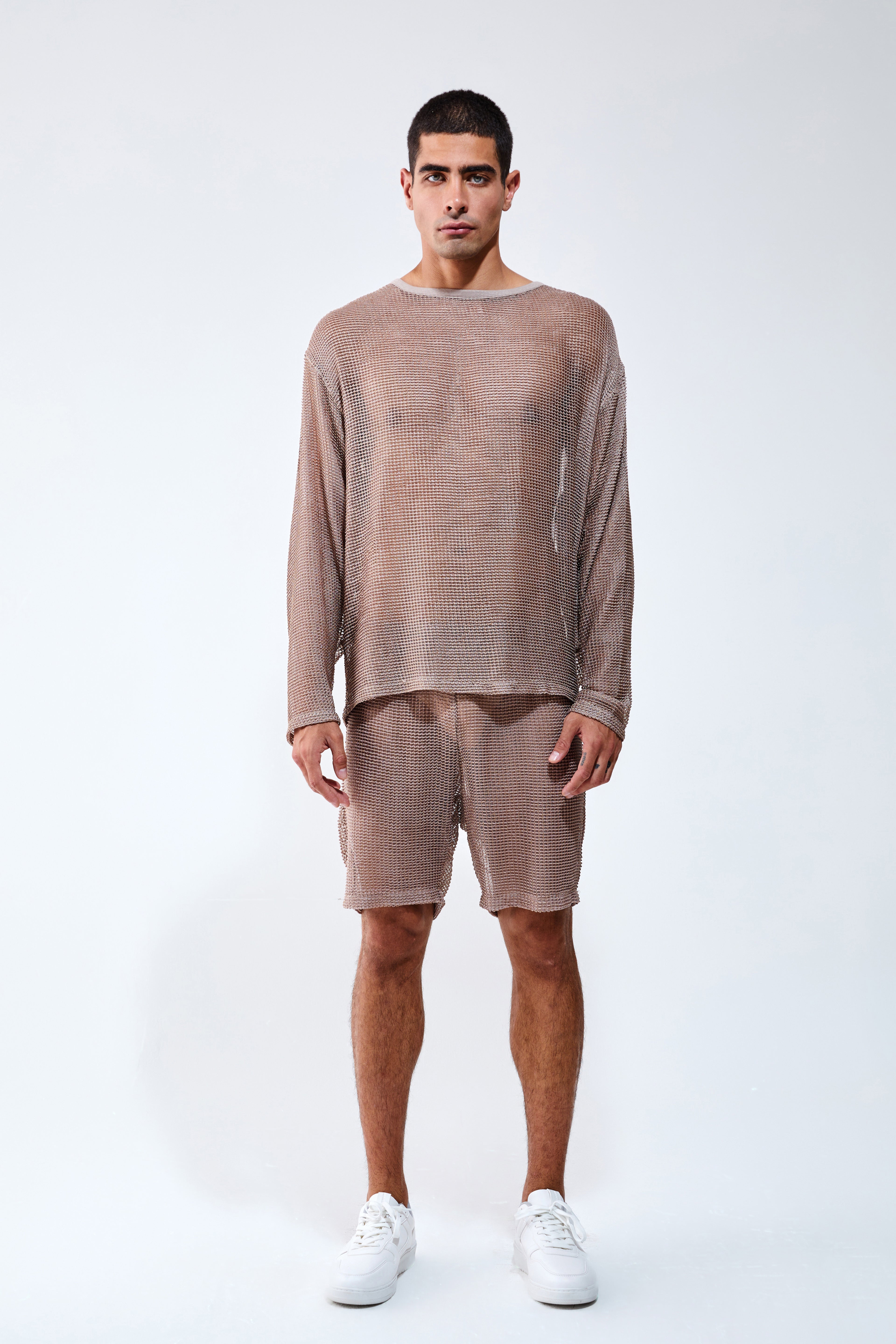 Piel Transparan File Oversize Unisex Sweat Shirt