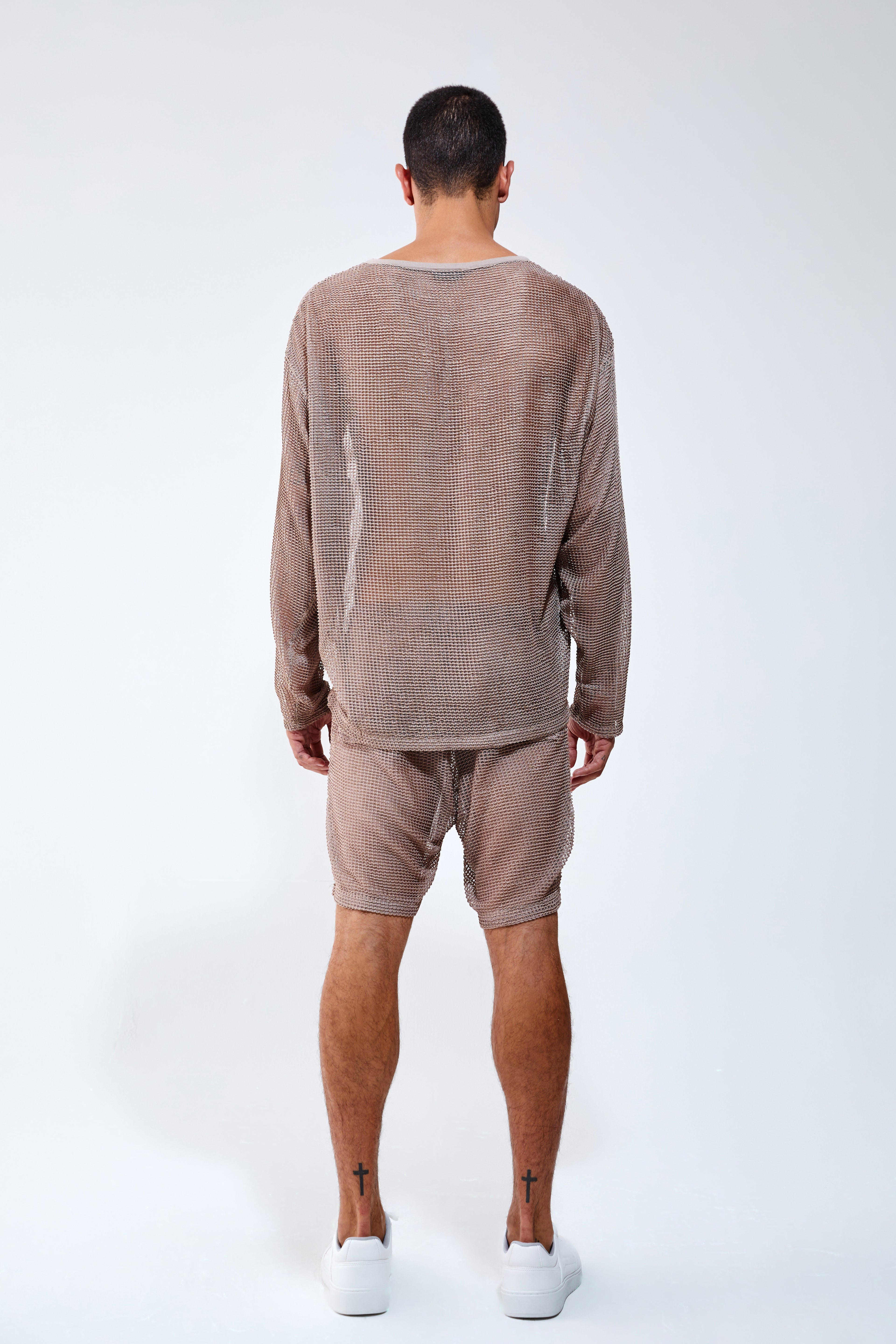 Piel Transparan File Oversize Unisex Sweat Shirt