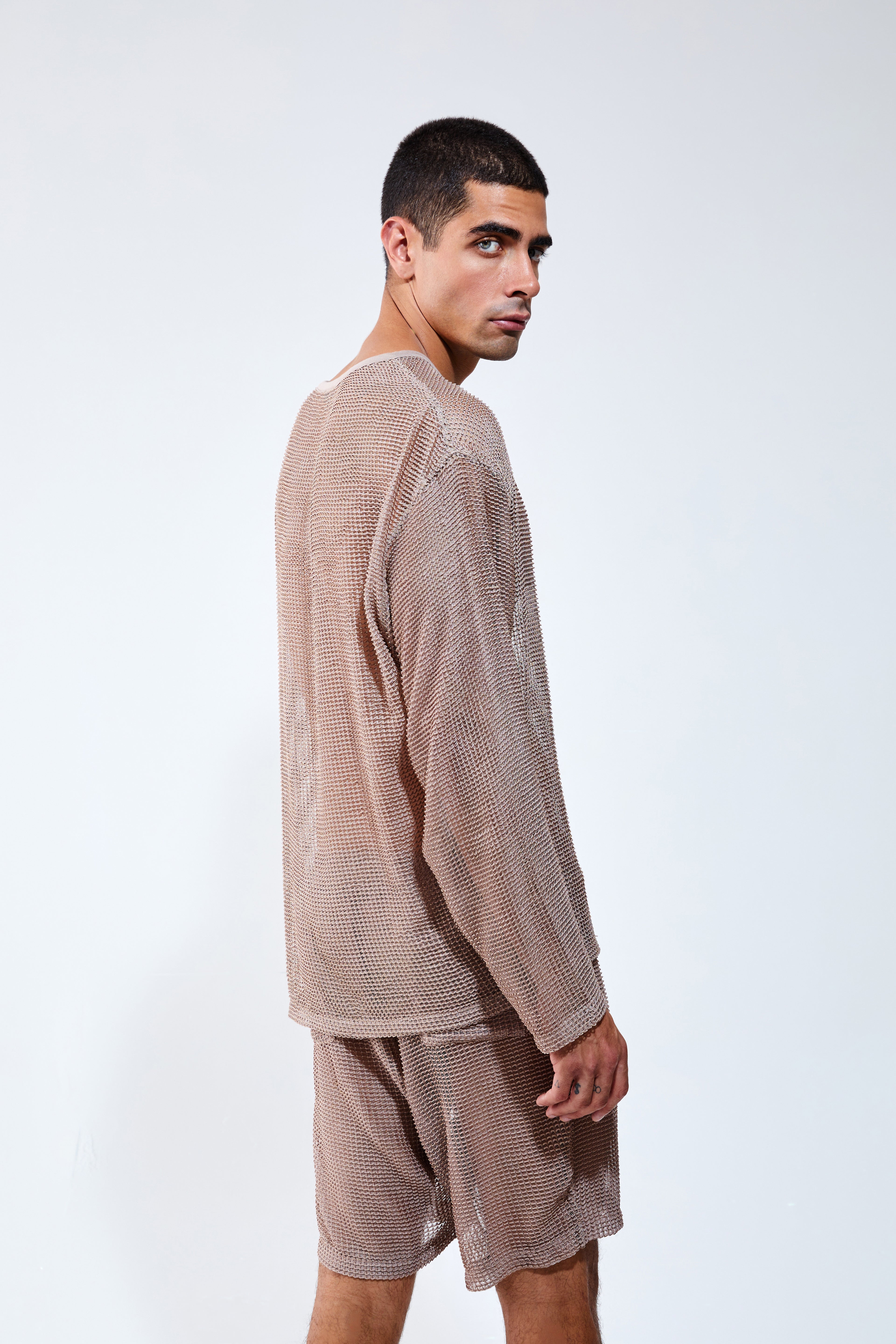 Piel Transparan File Oversize Unisex Sweat Shirt