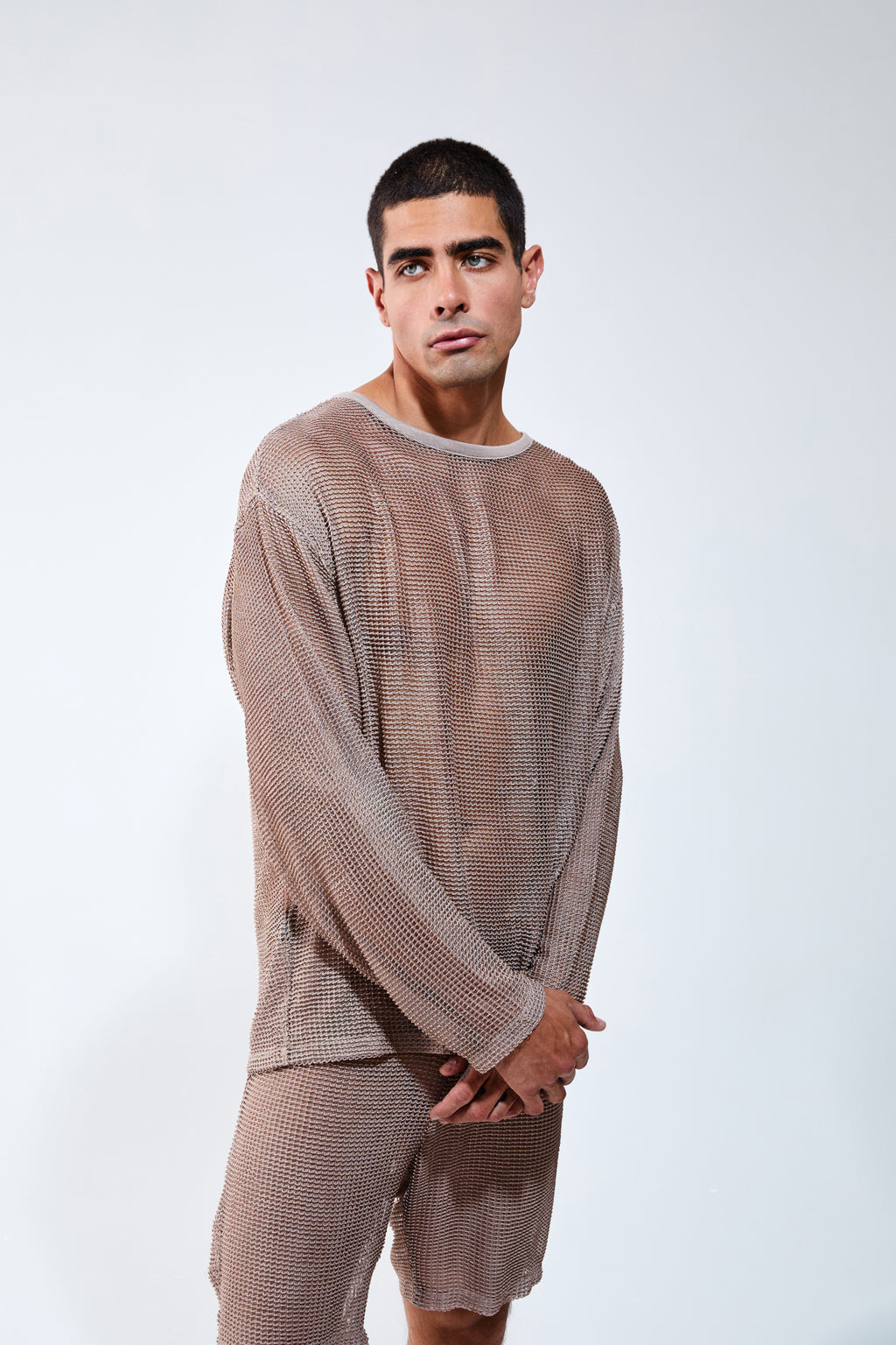 Piel Transparan File Oversize Unisex Sweat Shirt