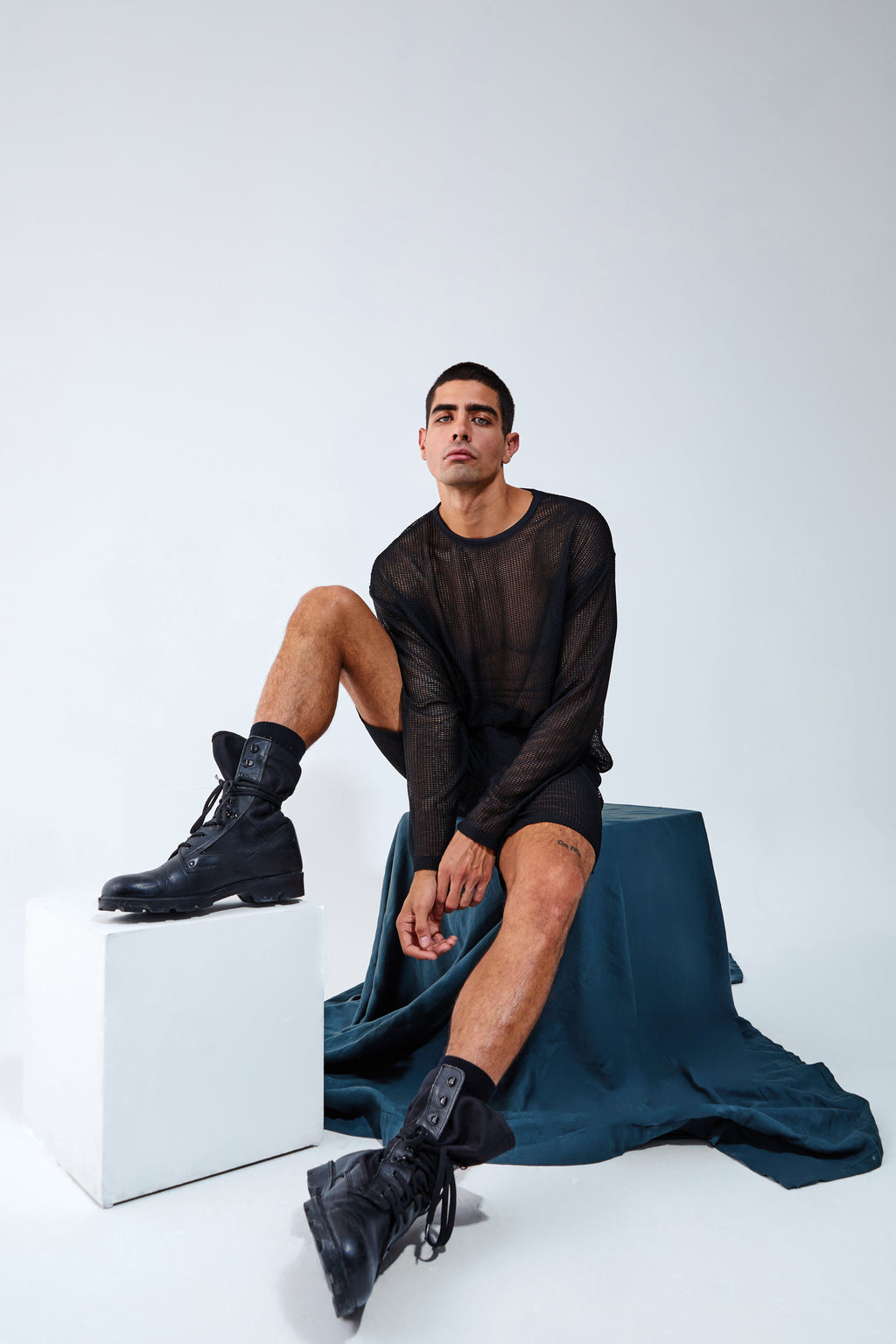 Piel Transparan File Oversize Unisex Sweat Shirt