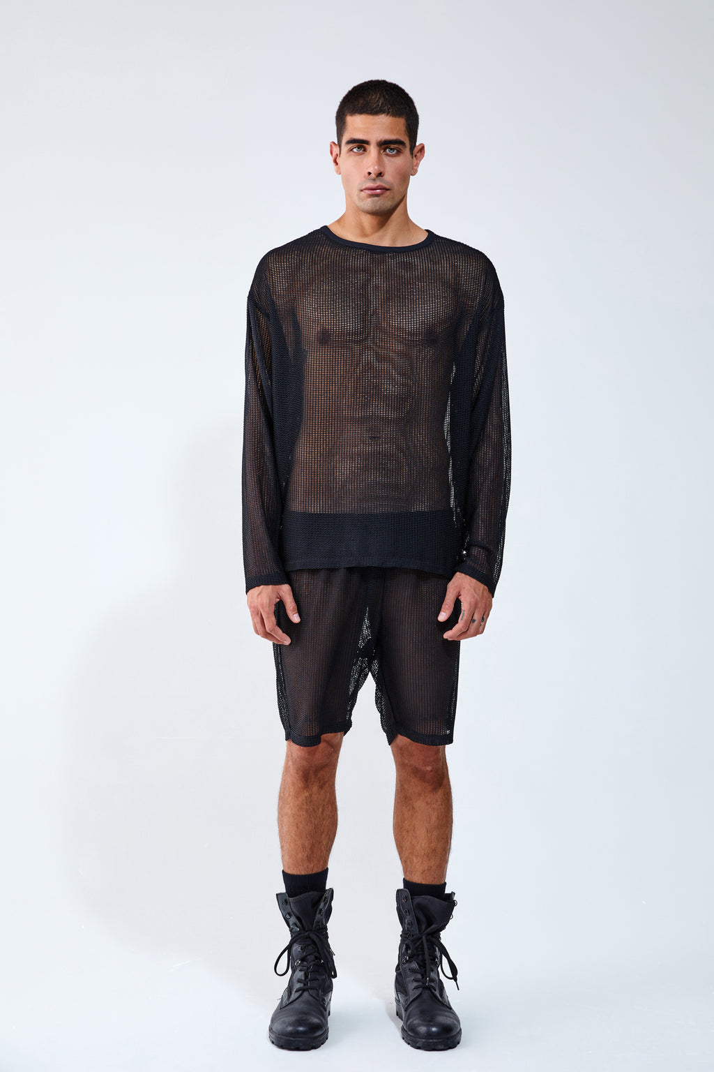 Piel Transparan File Oversize Unisex Sweat Shirt