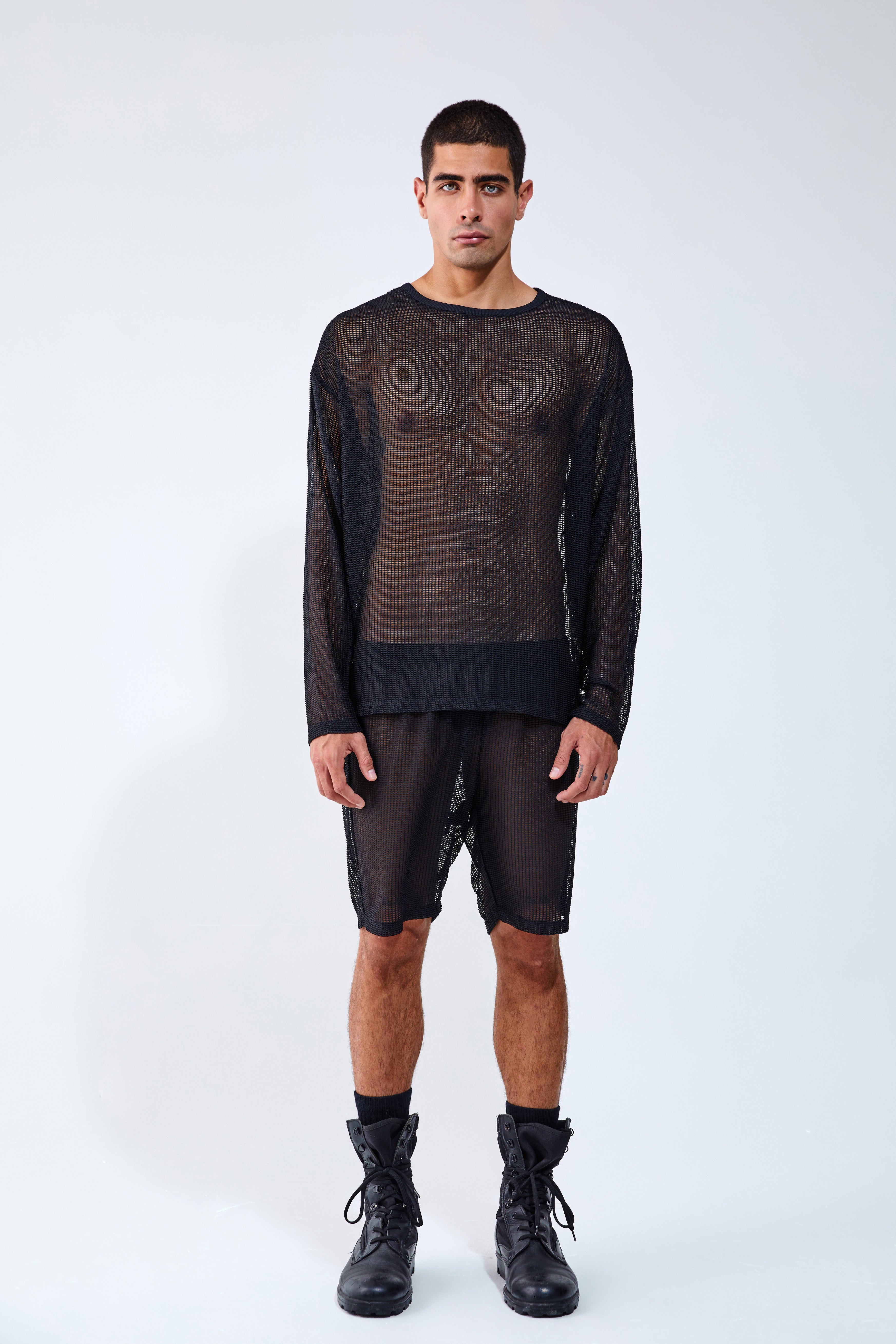 Piel Transparan File Oversize Unisex Sweat Shirt