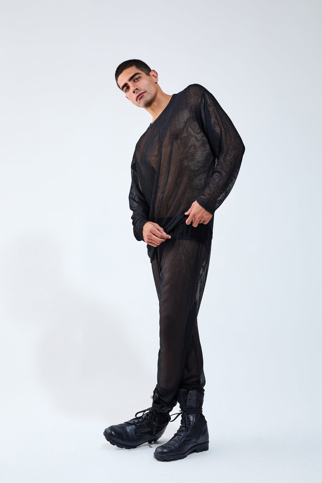 Piel Transparan File Oversize Unisex Sweat Shirt