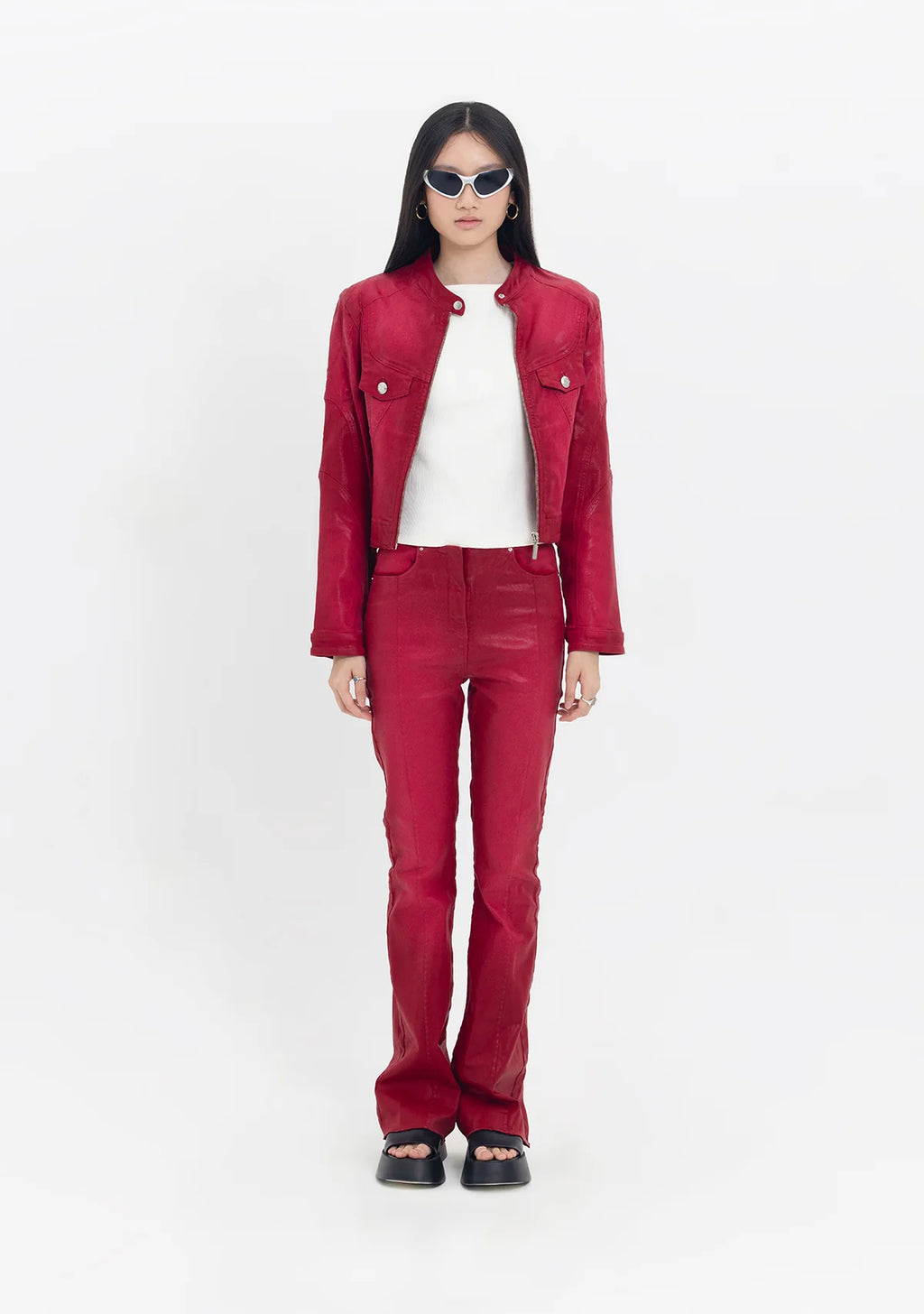 Tiny x Pcfg Rebel Harmony Kırmızı Pantolon