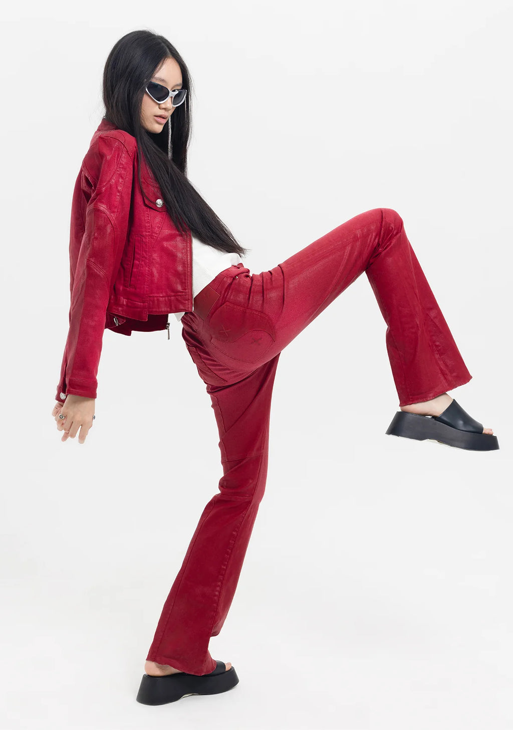 Tiny x Pcfg Rebel Harmony Kırmızı Pantolon