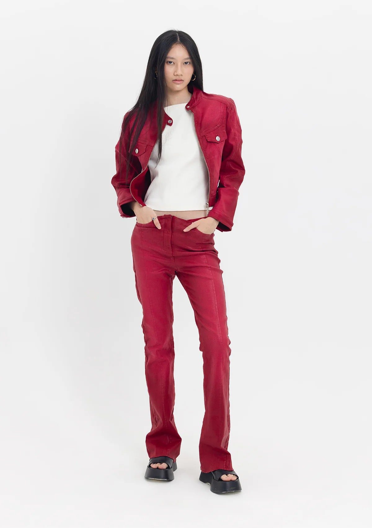 Tiny x Pcfg Rebel Harmony Kırmızı Pantolon