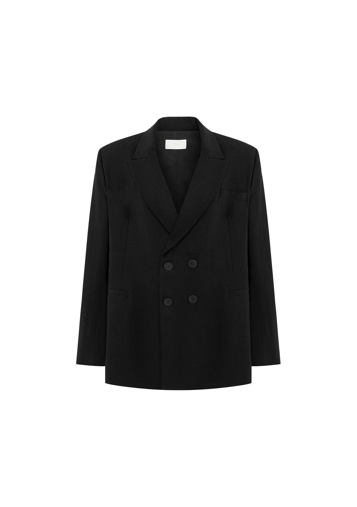 Tiny Siyah Tencel™ Blazer görünüm 15
