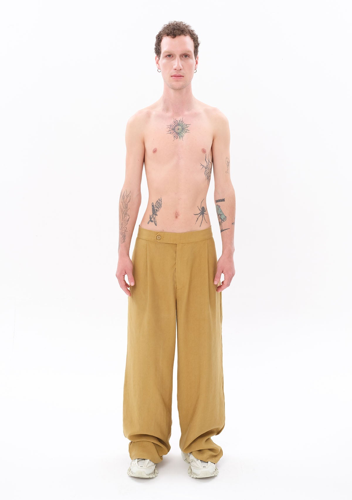Tiny Açık Yeşil Tencel™ Pantolon ana görünüm