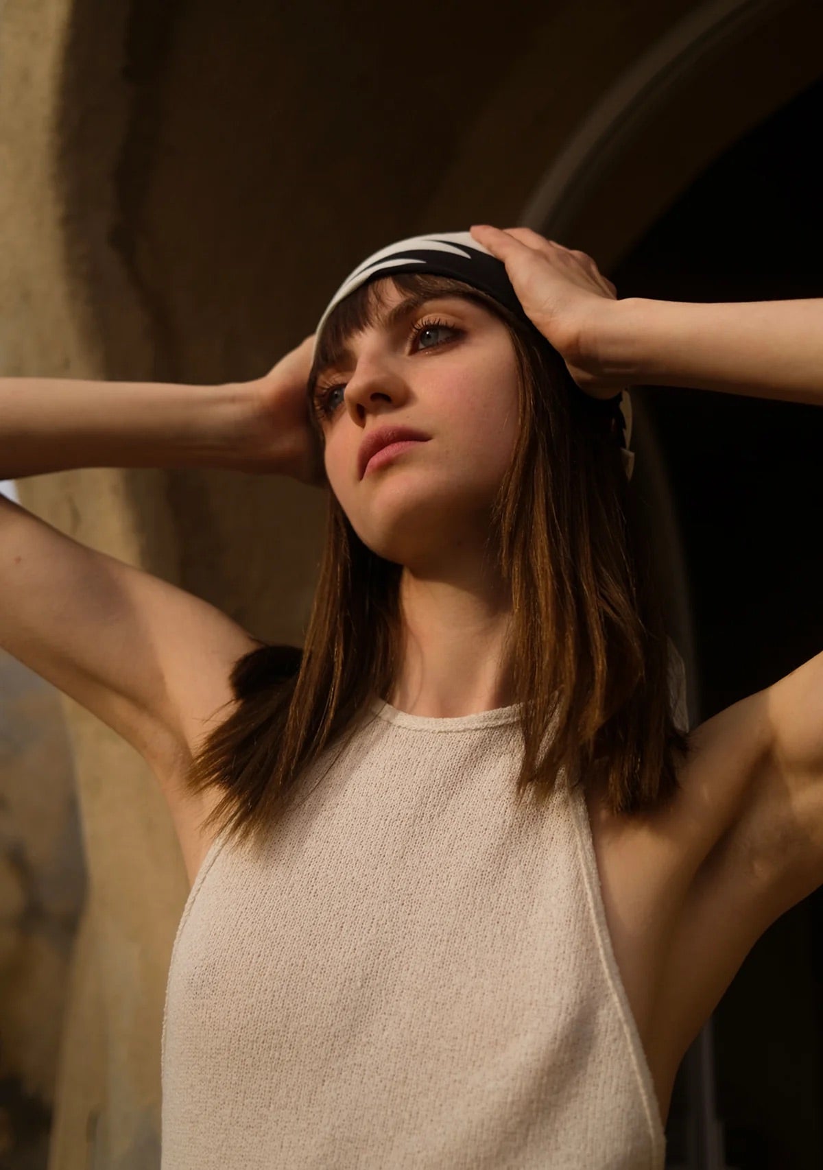 Tiny Halter Yaka Triko Elbise