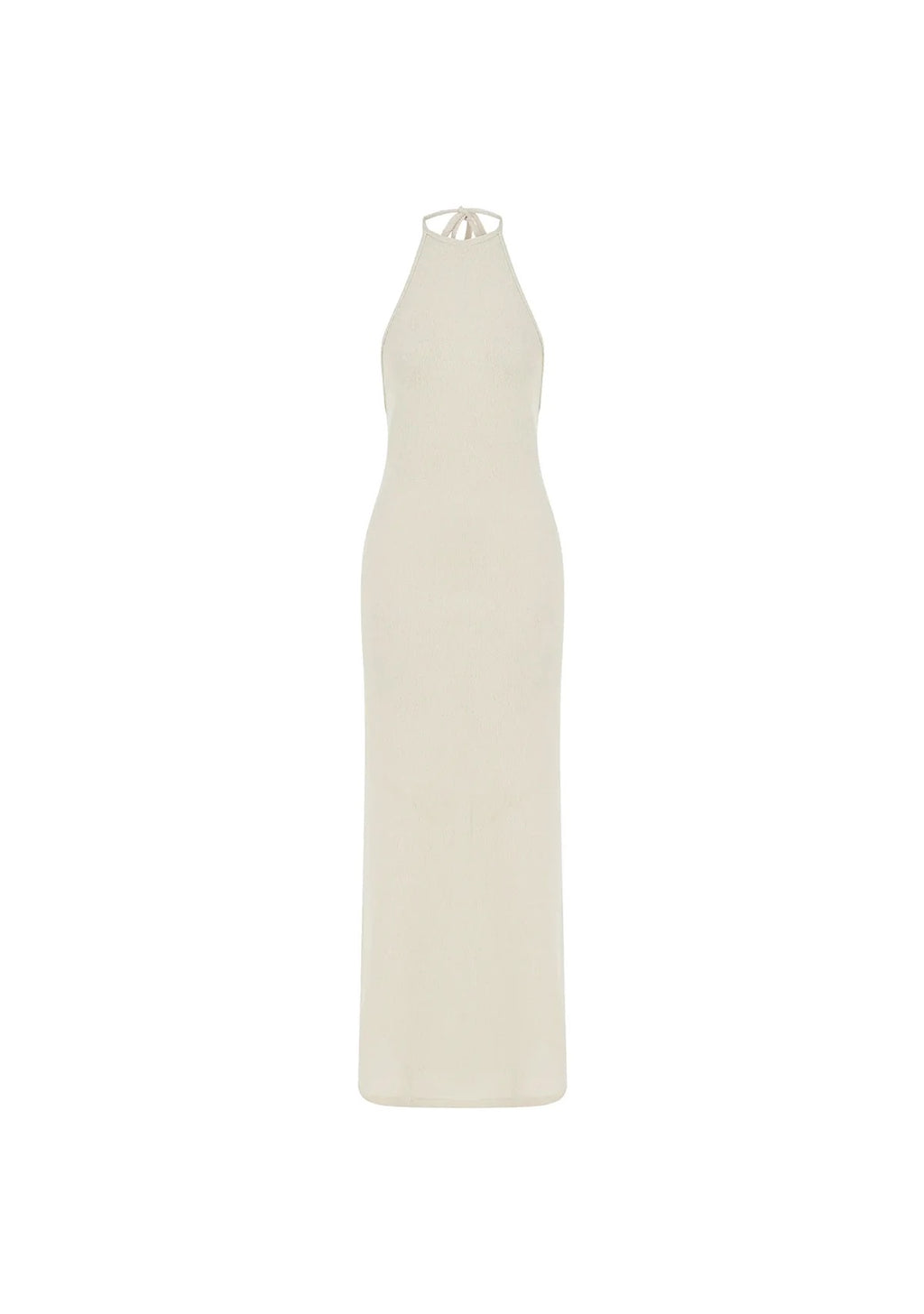 Tiny Halter Yaka Triko Elbise