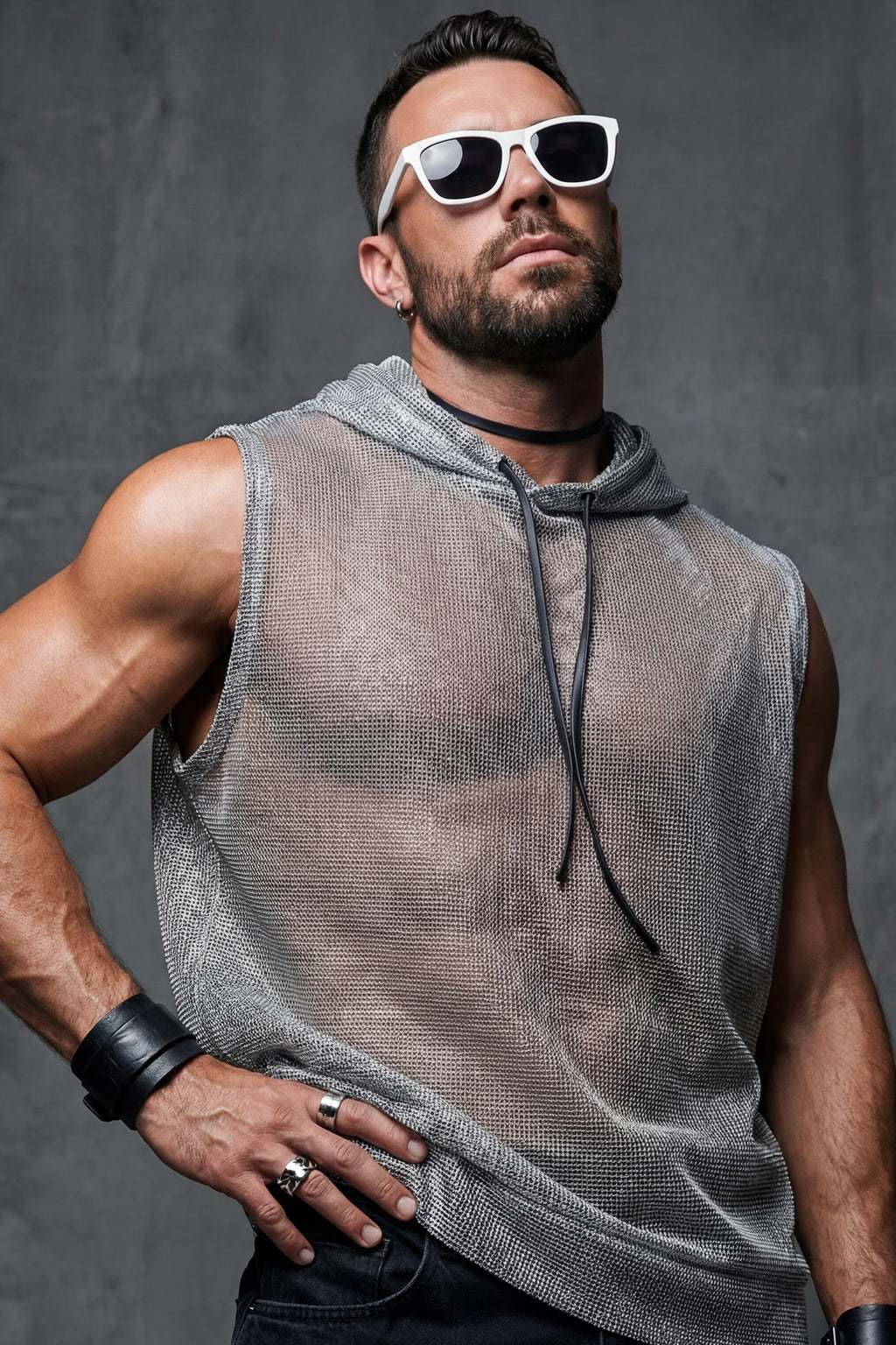 Piel Arena Kopüşonlu File Atlet