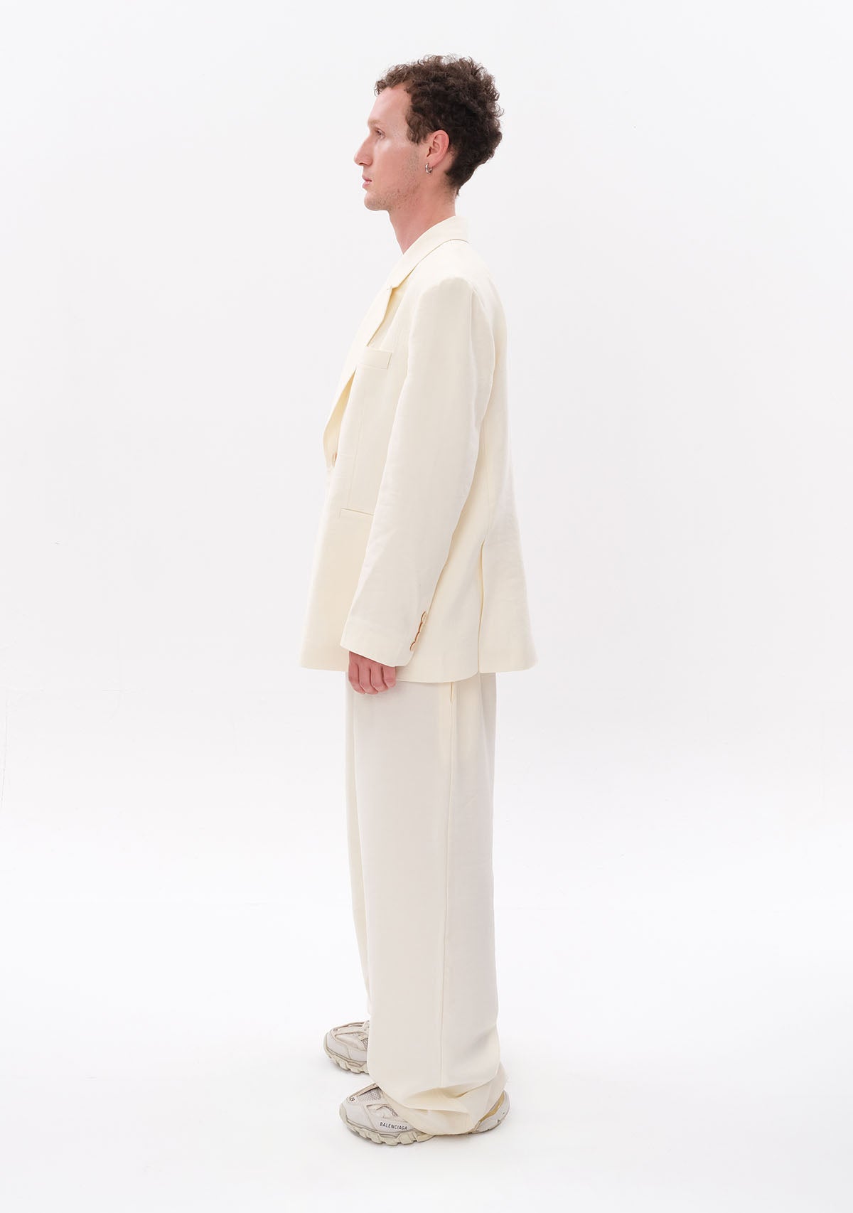 Tiny Beyaz Tencel™ Blazer görünüm 6