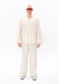 Tiny Beyaz Tencel™ Oversize Gömlek ana görünüm