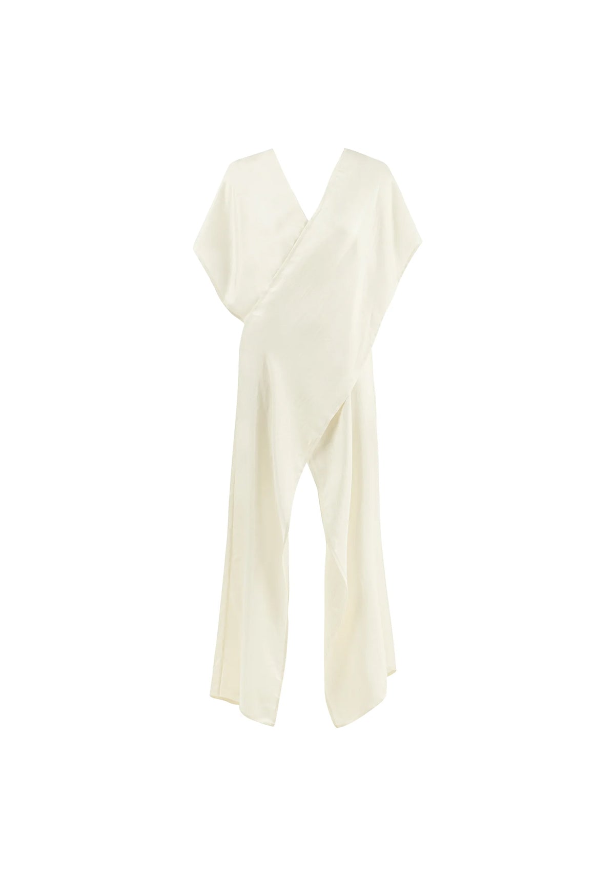 Tiny Beyaz Luxe Tencel™ Elbise görünüm 13