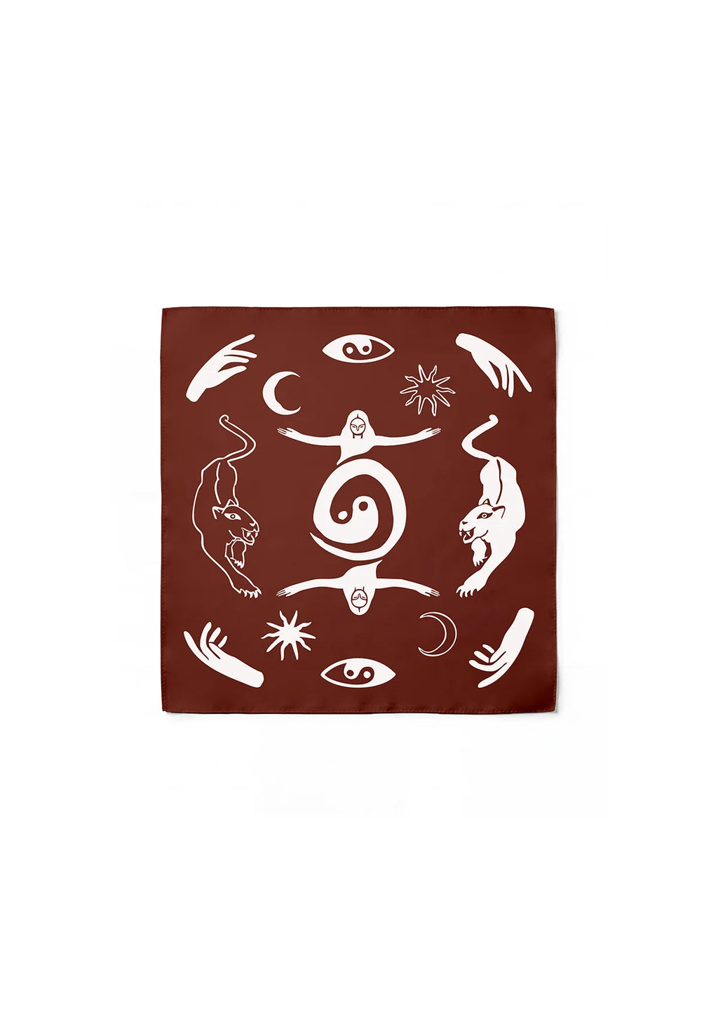 Tiny Desenli Pamuk İpek Bandana