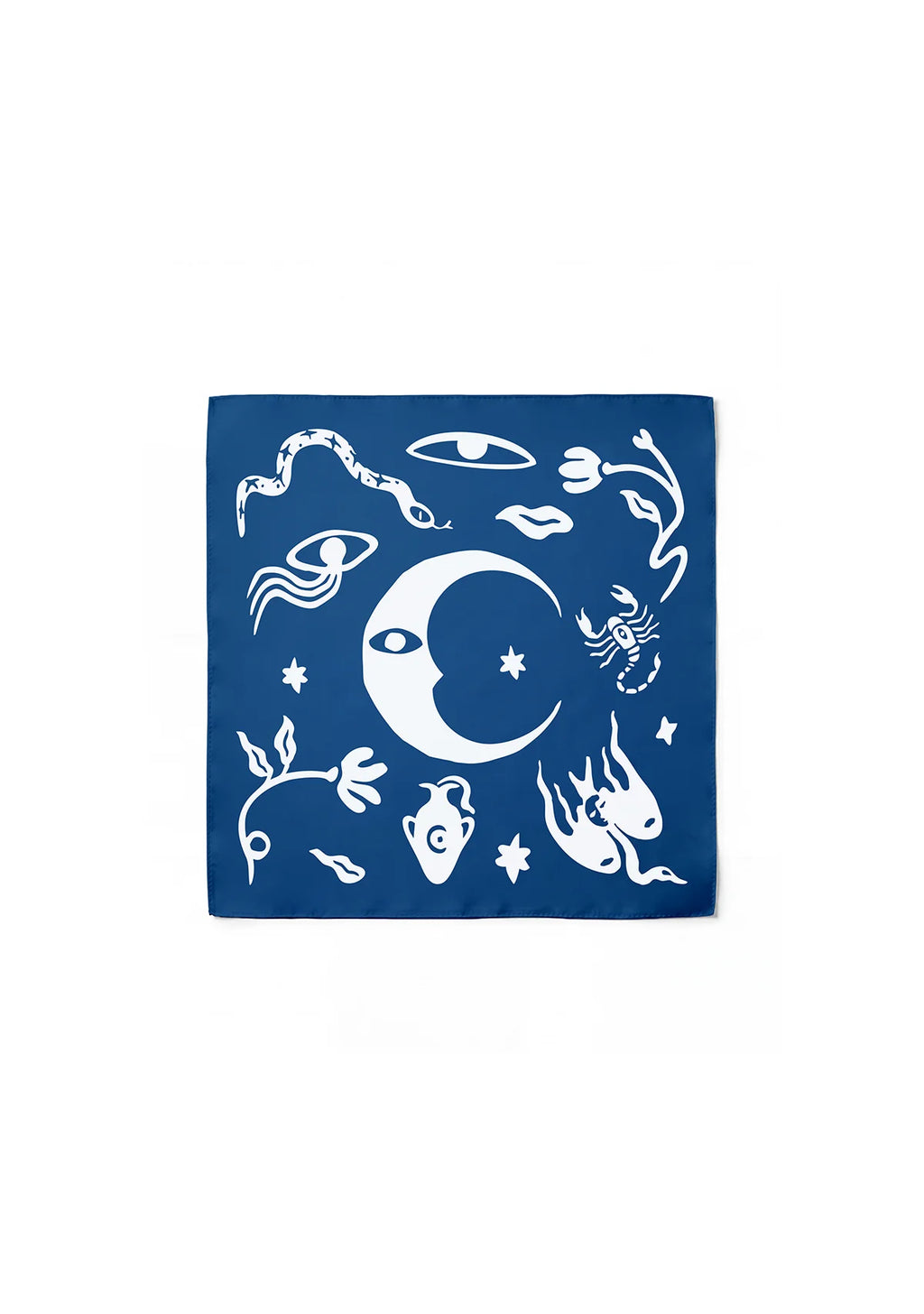 Tiny Desenli Pamuk İpek Bandana