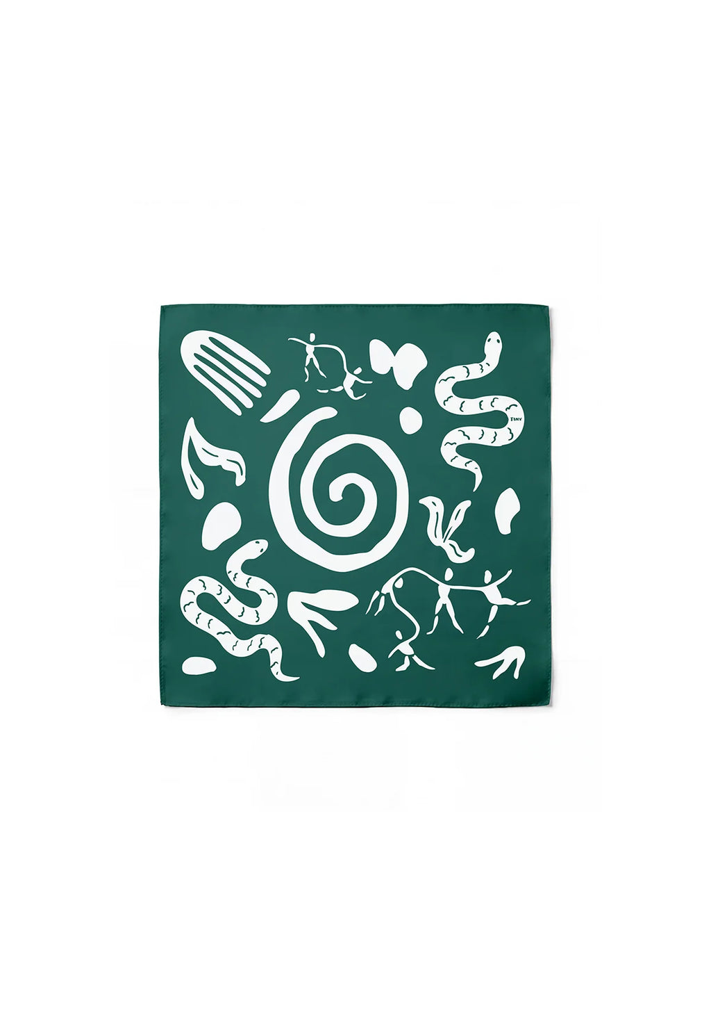 Tiny Desenli Pamuk İpek Bandana
